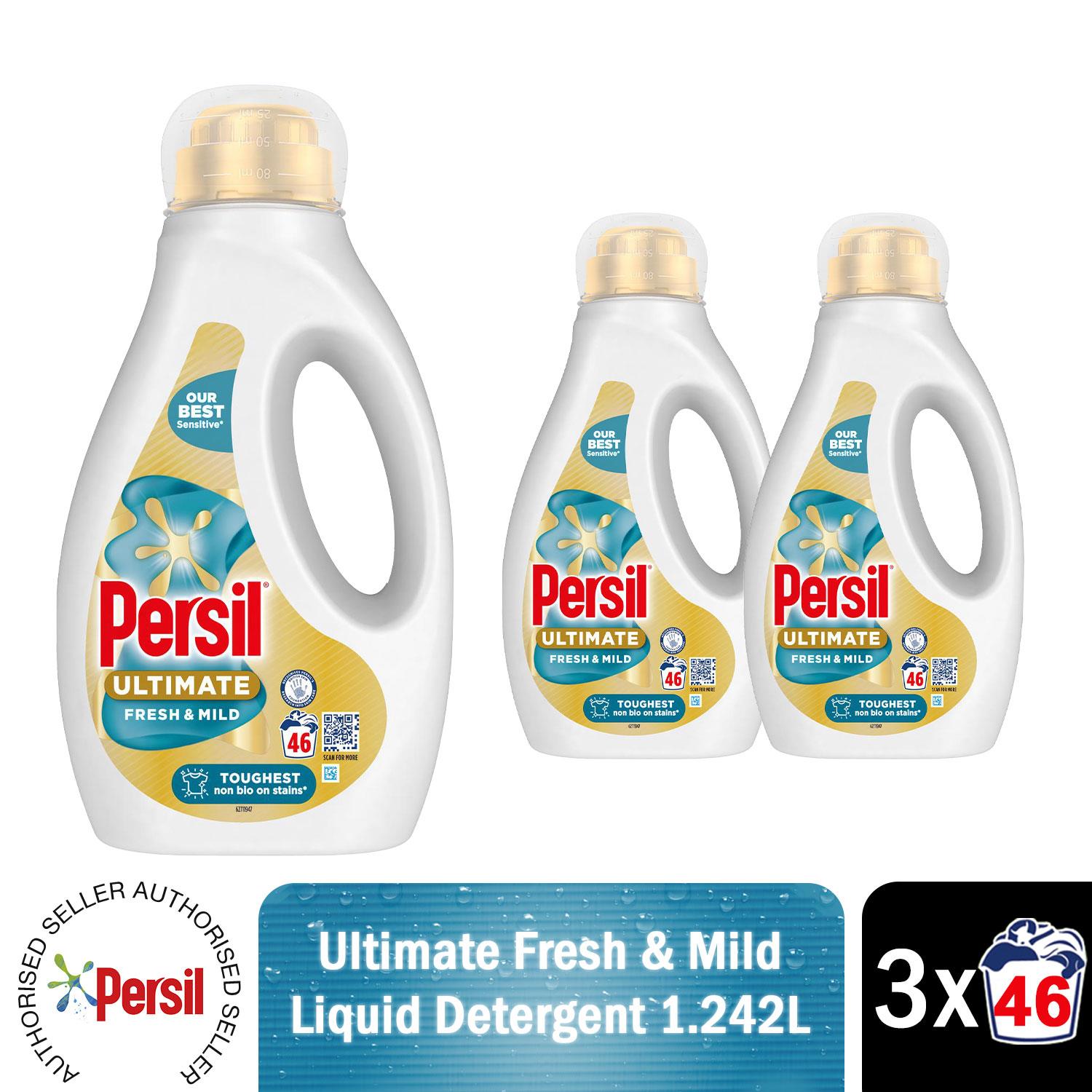 Persil Ultimate Liquid Detergent Stain Removal 46W 1.242 L, Select Type & Pack - Picture 56 of 203