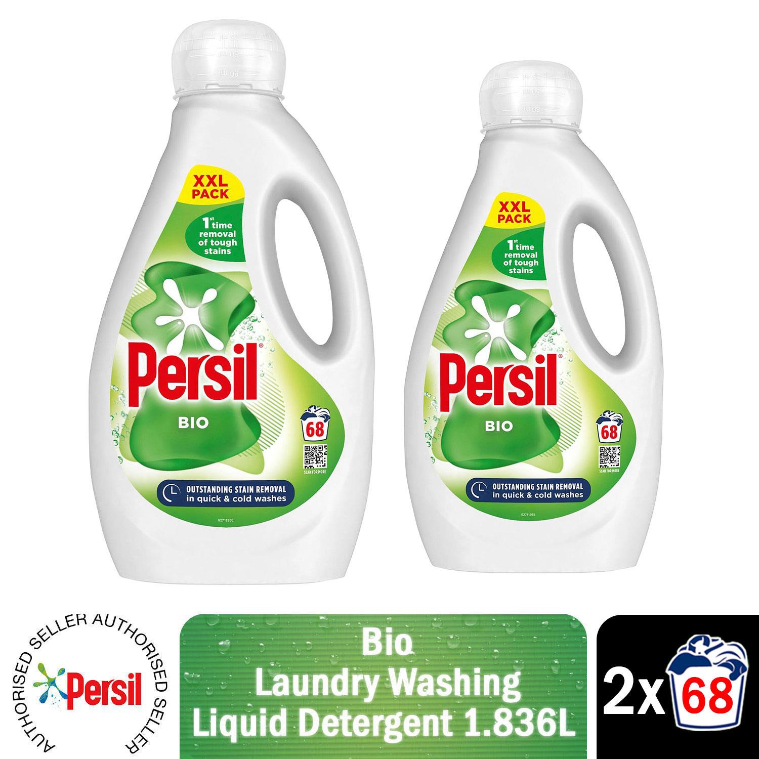 Persil XXL Washing Liquid Detergent Bio, Non-Bio, Colour Protect 1.836L, 68W - Picture 13 of 72