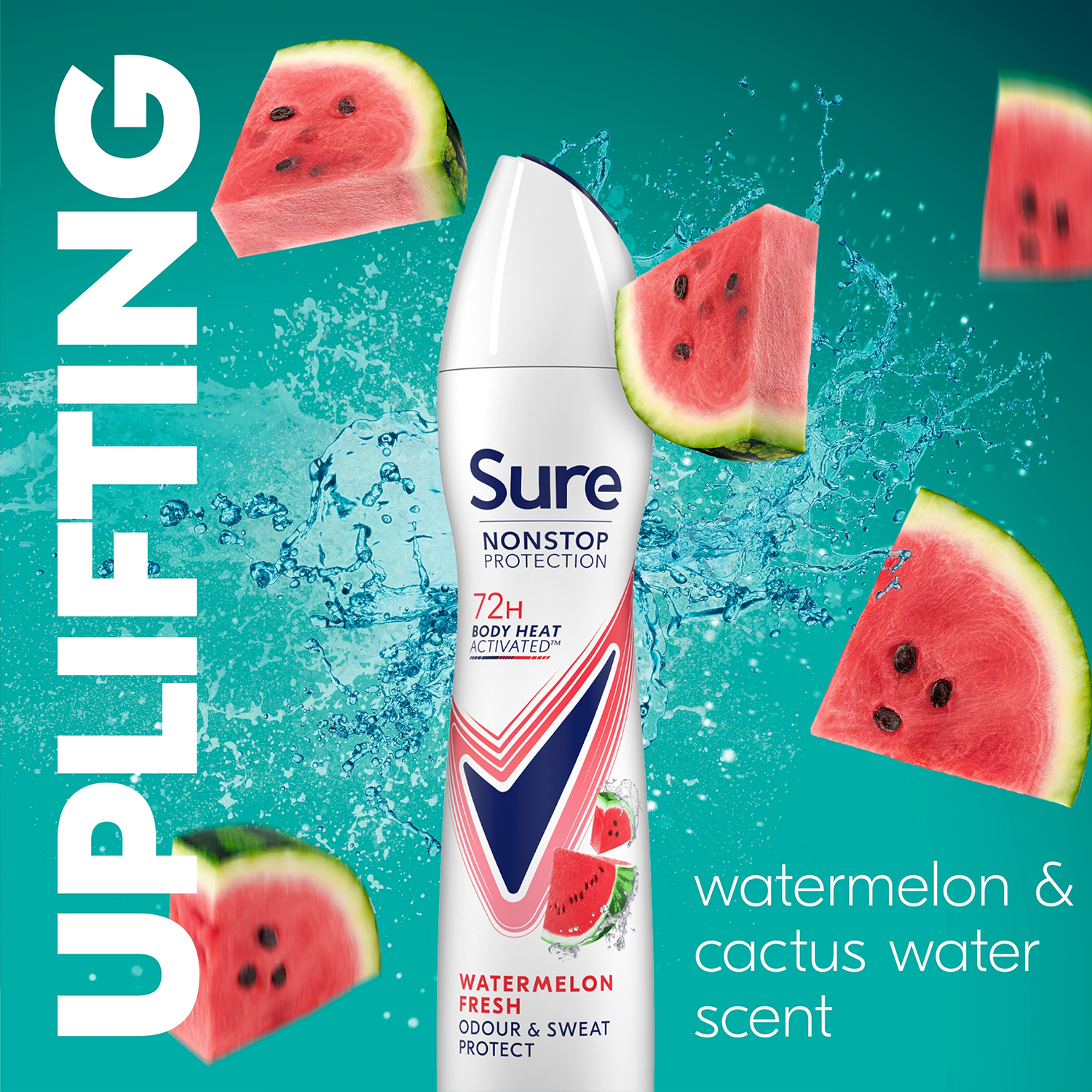 Sure Women Anti-perspirant 72H Nonstop Protection Deodorant, 250ml 3 Pack - Picture 77 of 91
