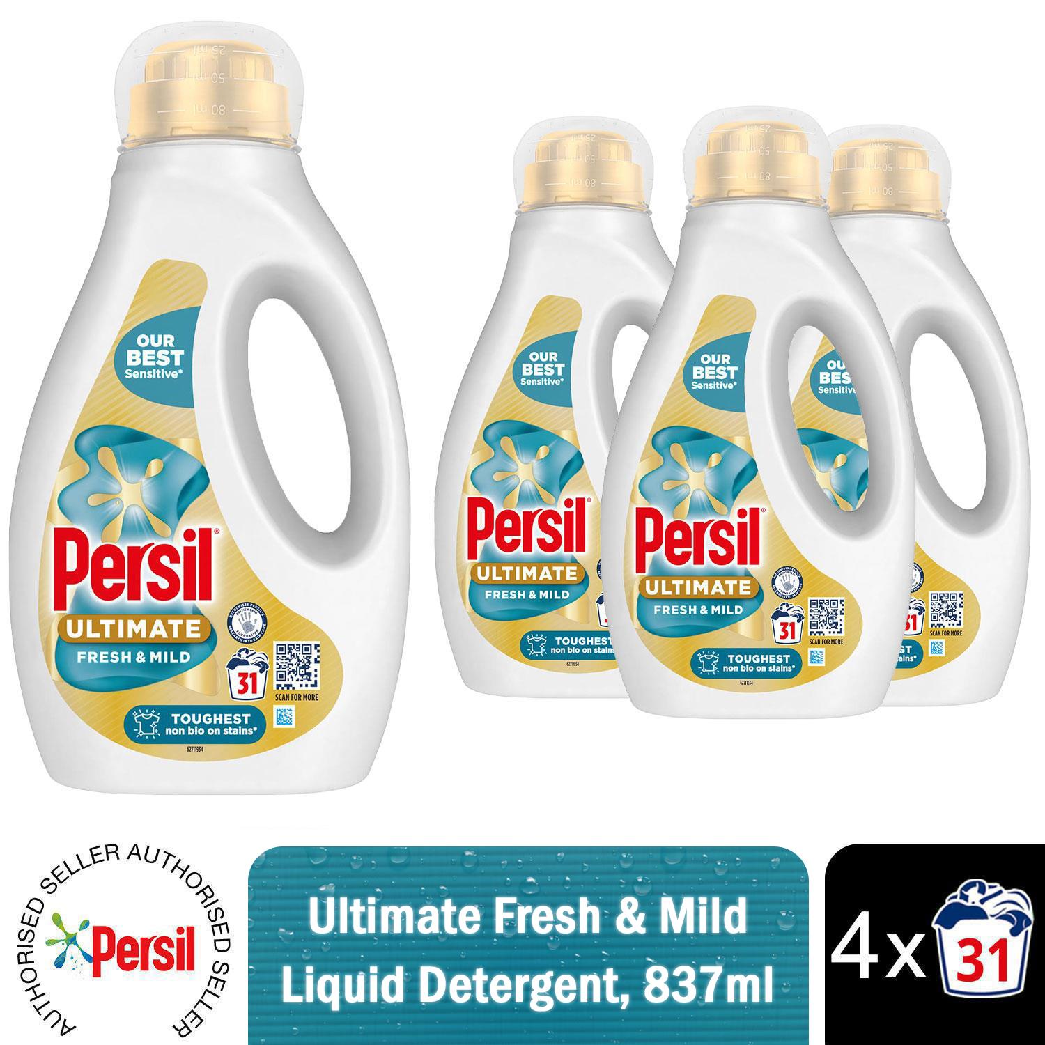 Persil Ultimate Liquid Detergent Stain Removal 31W 837ml, Select Type & Pack - Picture 79 of 155