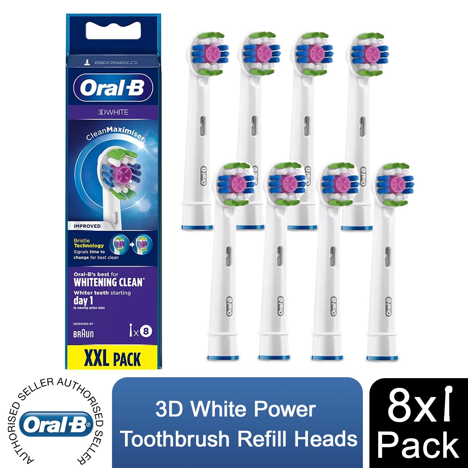 Oral-B Precision, Sensi Clean, 3DWhite oder Cross-Action Zahnbürstenköpfe, 8 Stück - Bild 20 von 47