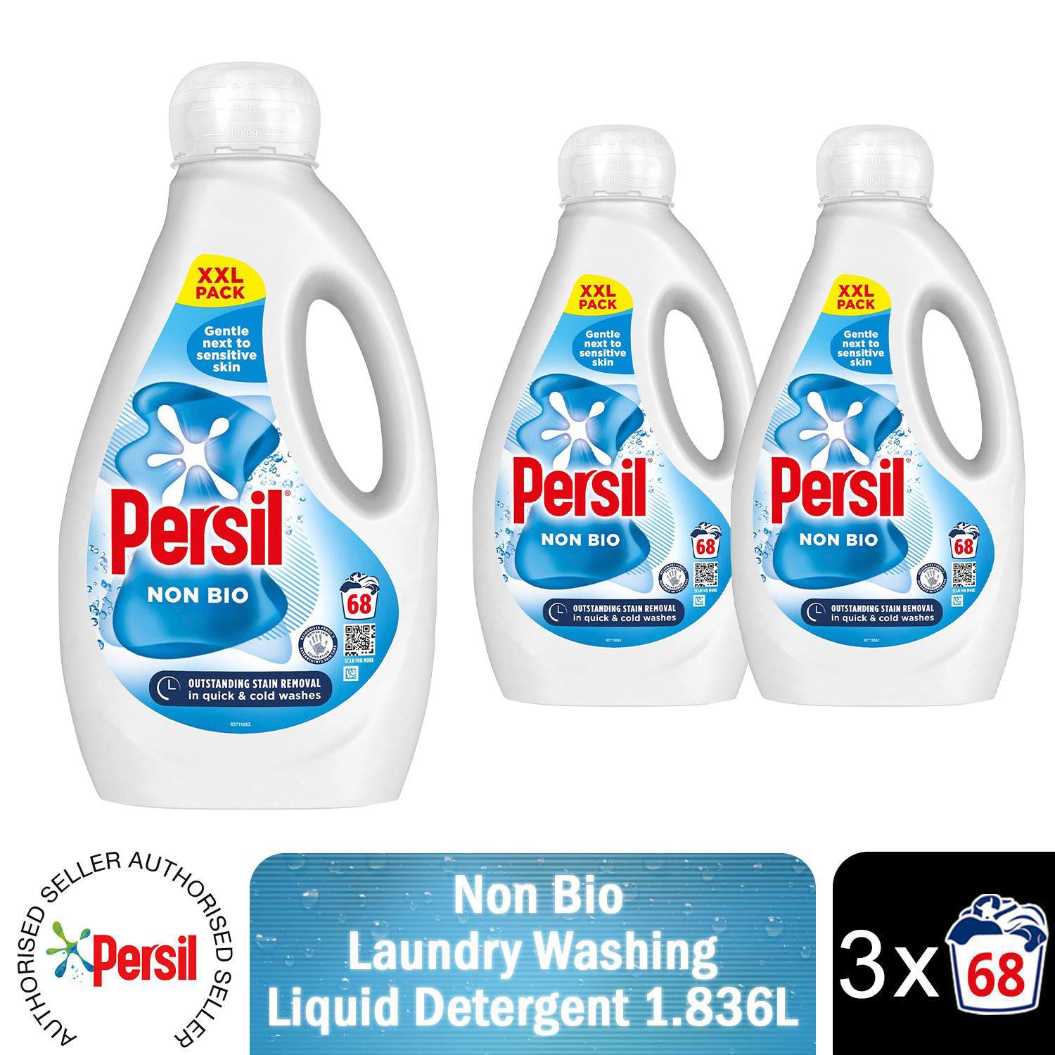 Persil XXL Washing Liquid Detergent Bio, Non-Bio, Colour Protect 1.836L, 68W - Picture 43 of 72