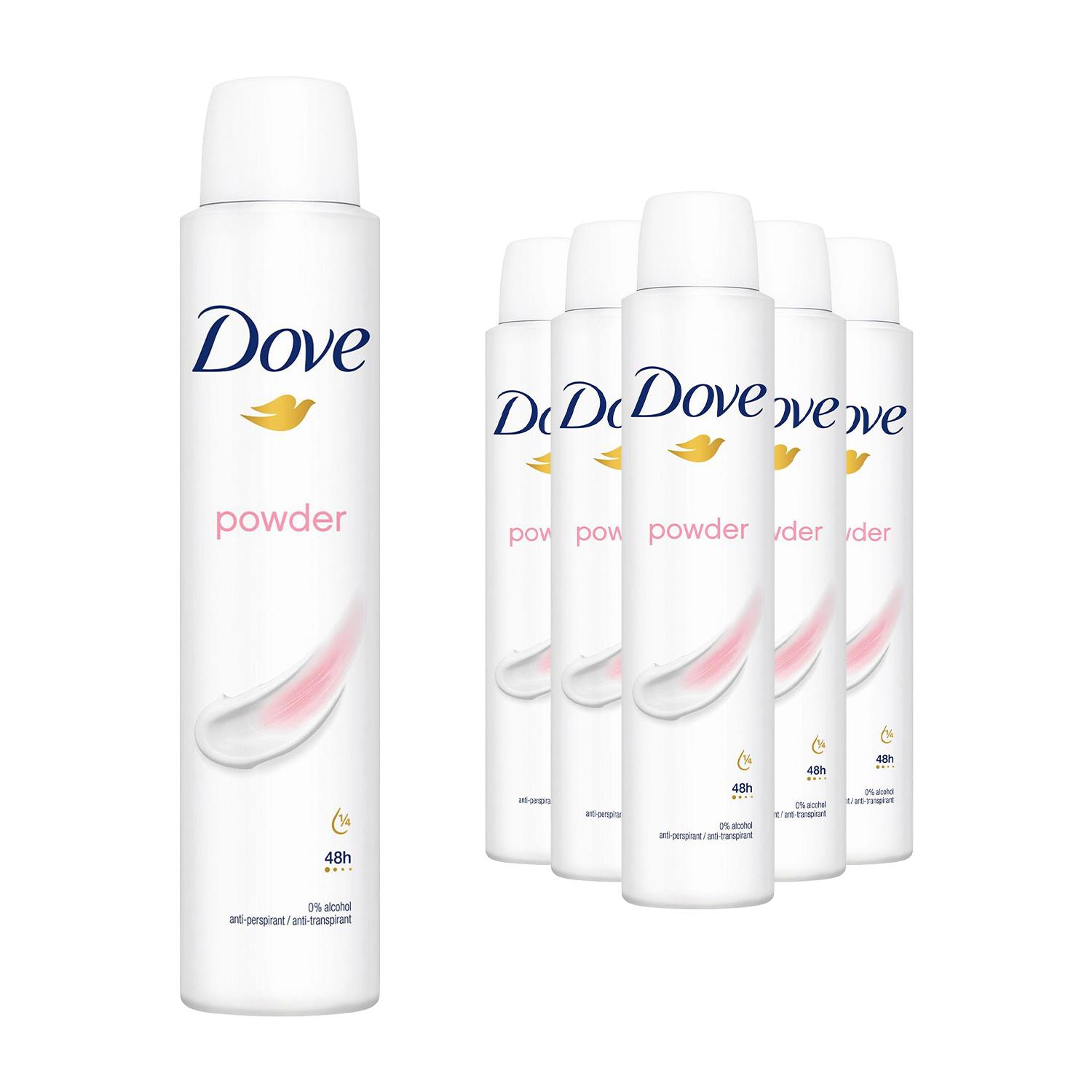 Dove Anti-Perspirant with 48H Sweat Protection Deodorant Spray 200ml, 6 Pack - Picture 56 of 56
