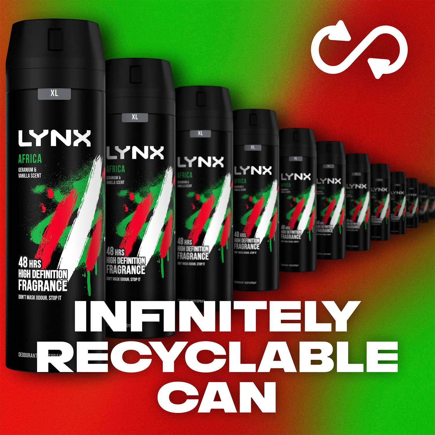 6 Pack Lynx XL Body Spray Deodorant, 200ml eBay