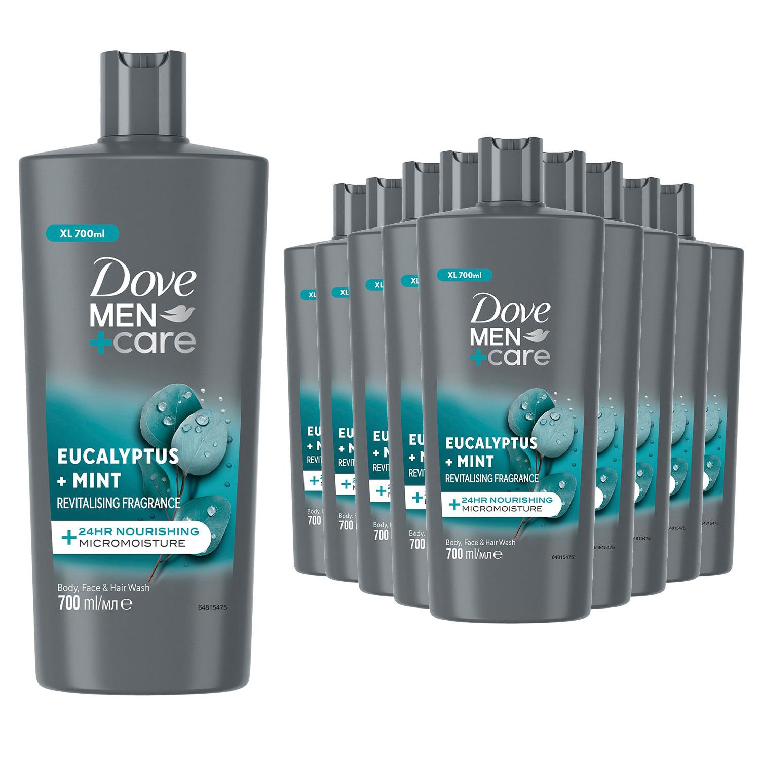 Dove Men+Care 3-in-1 Haar-, Gesichts- und Körperwaschmittel Eukalyptus + Minze, 700ml - Bild 39 von 49