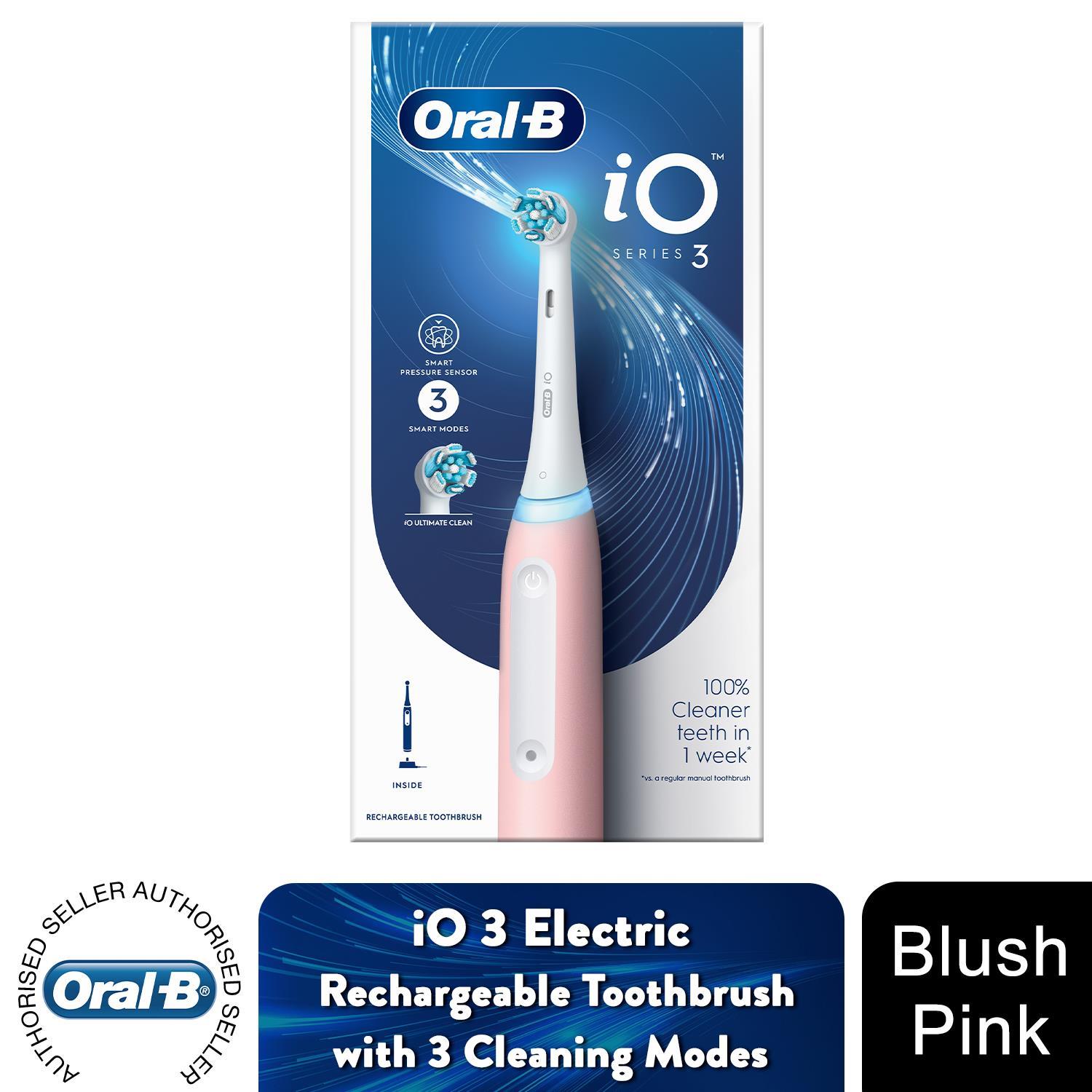 Oral-B iO3 Elektrische Wiederaufladbare Zahnbürste mit 3 Reinigungsmodi - Bild 10 von 36
