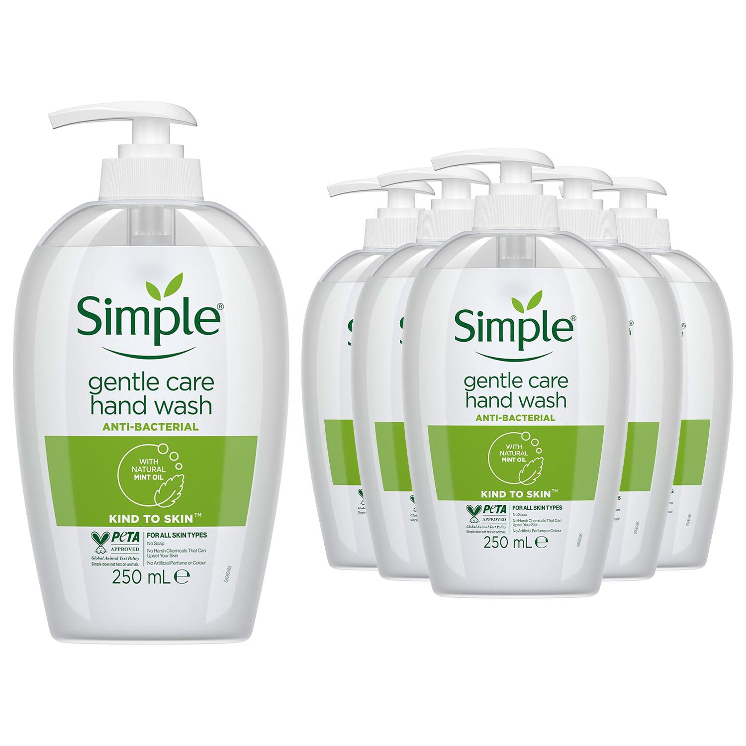 3xor6x 250ml Simple KindtoSkin Sensitive Skin Experts Hand Wash With Natural Oil - Picture 50 of 70
