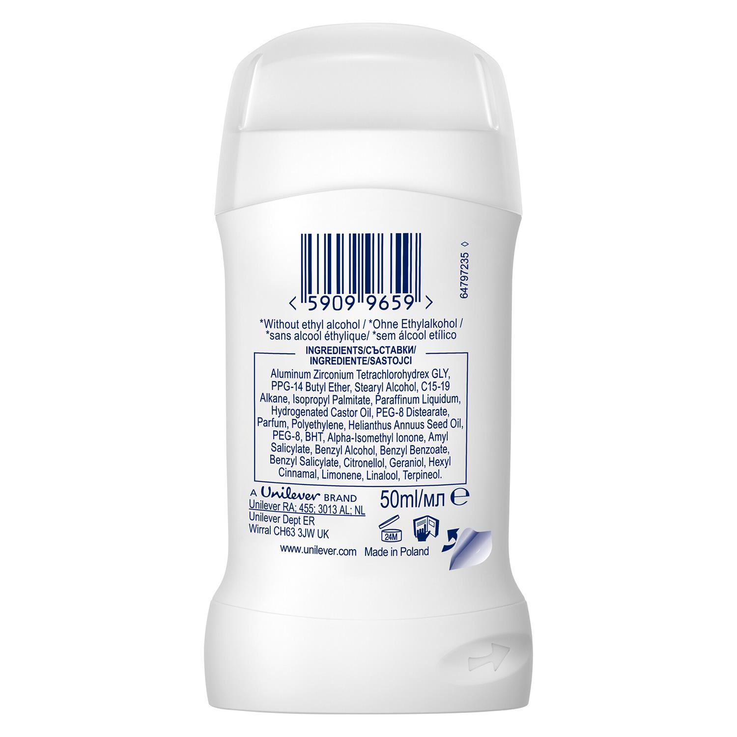 Dove Women Anti-Perspirant Deodorant Stick with 48H Sweat Protection, 50ml - Picture 47 of 141