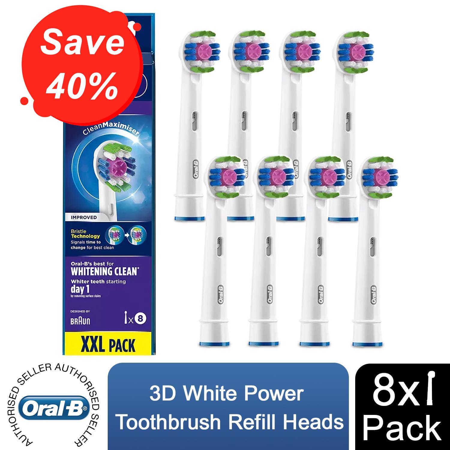 Oral-B Precision, Sensi Clean, 3DWhite oder Cross-Action Zahnbürstenköpfe, 8 Stück - Bild 11 von 47