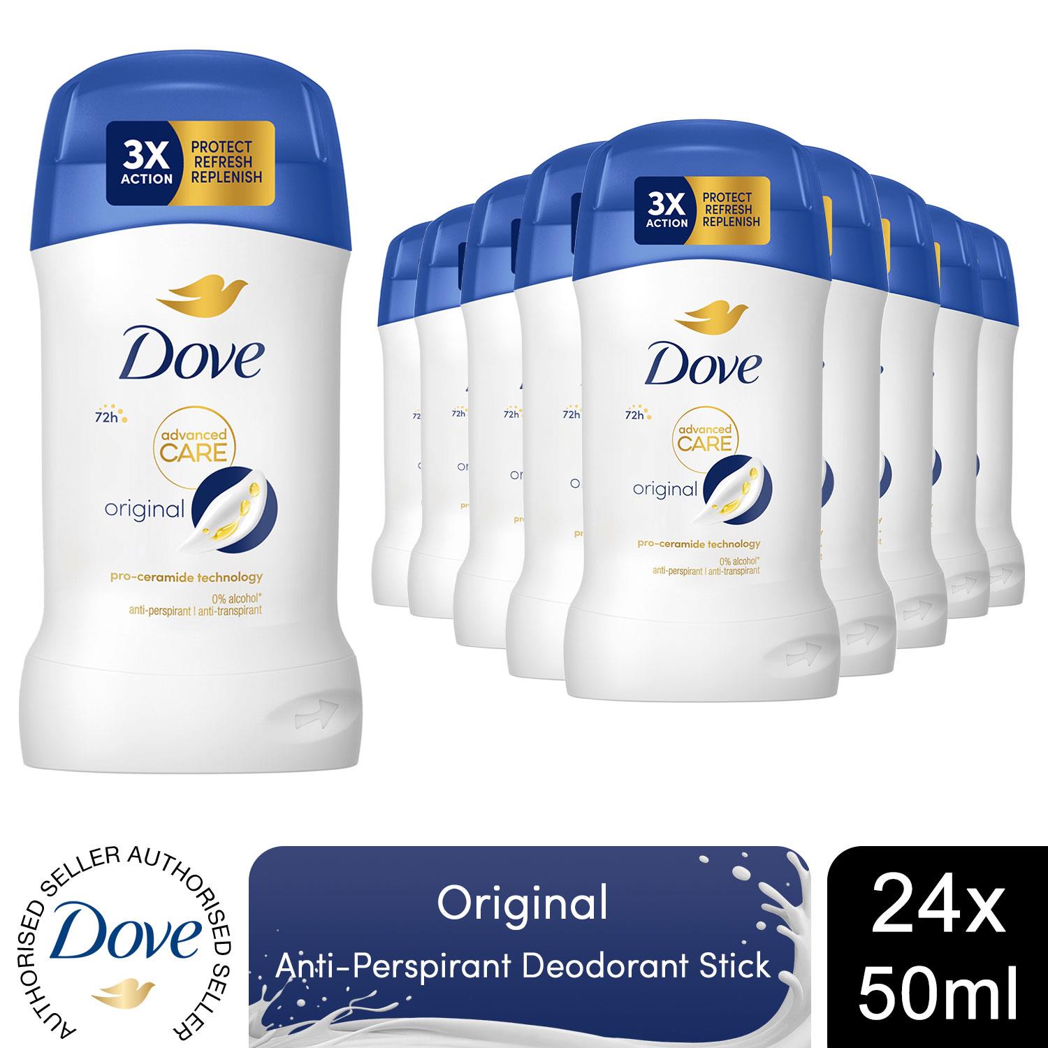 Dove Women Anti-Perspirant Deodorant Stick with 48H Sweat Protection, 50ml - Picture 129 of 141