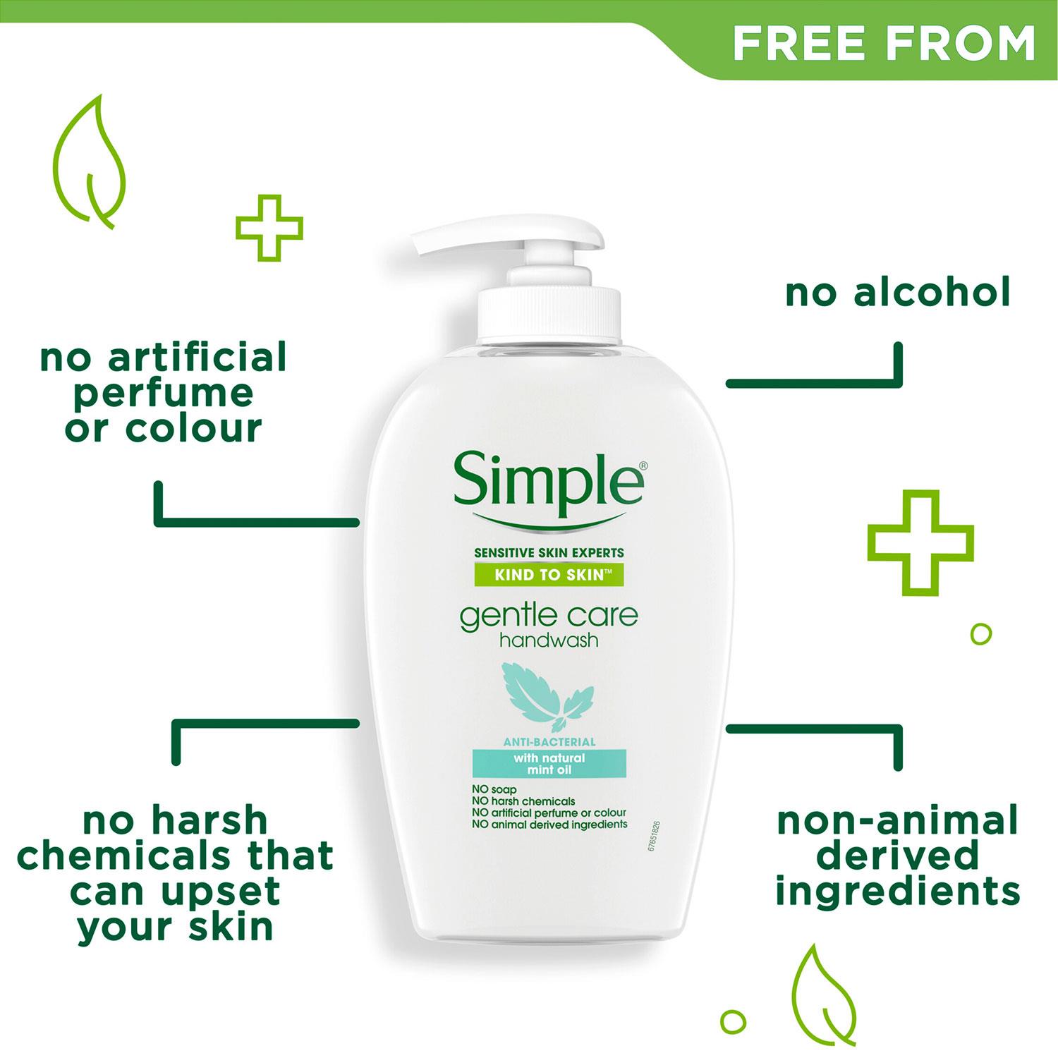 3xor6x 250ml Simple KindtoSkin Sensitive Skin Experts Hand Wash With Natural Oil - Picture 46 of 70