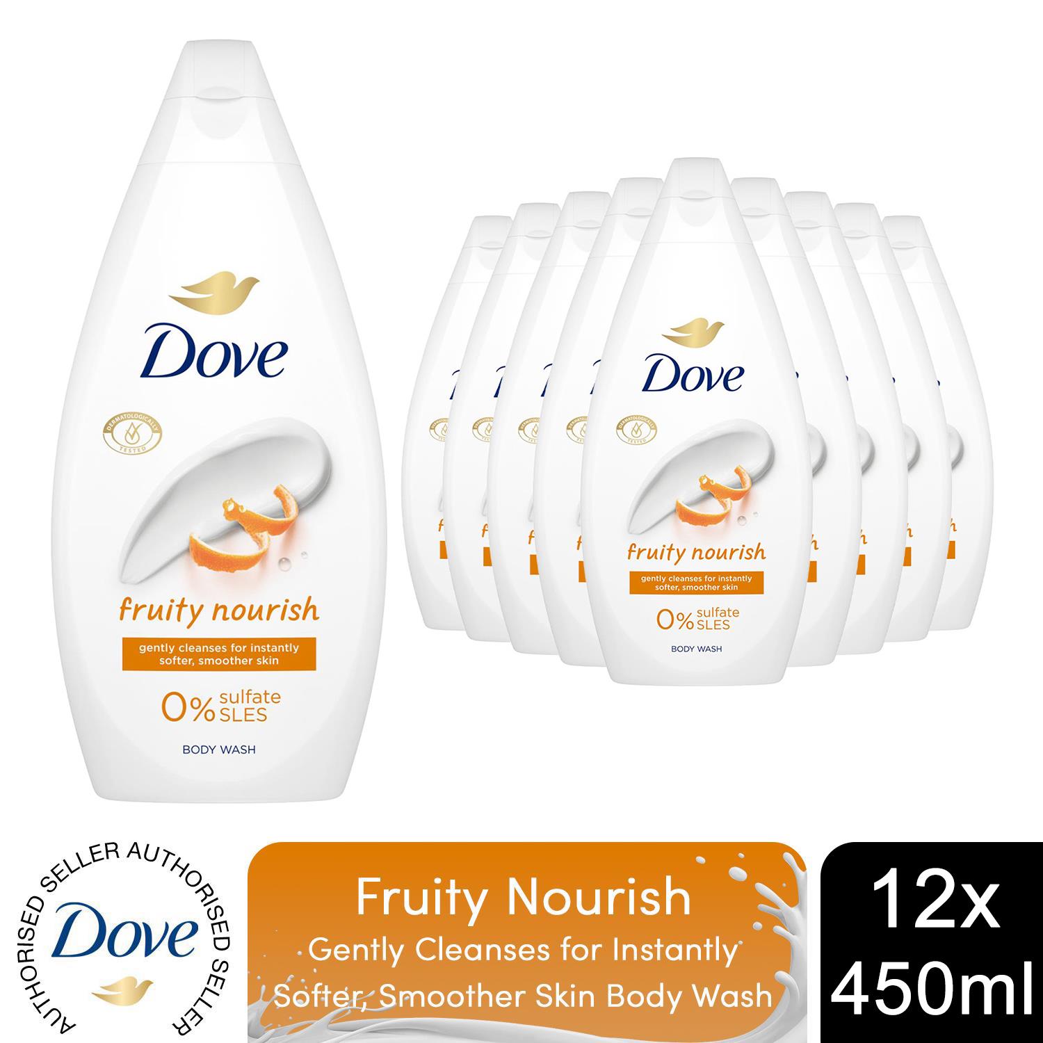 Dove Body Wash Moisturising Cream Caring/Pampering/Soothing 3x, 6x or 12x, 450ml - Picture 169 of 219