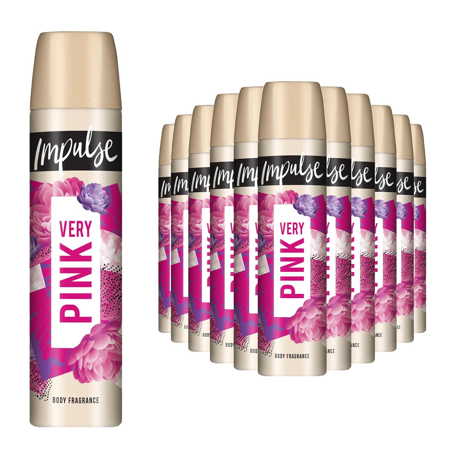 Impulse Body Spray Deodorant with Blend of Natural Scents 75ml, Multi-Packs - Picture 137 of 177