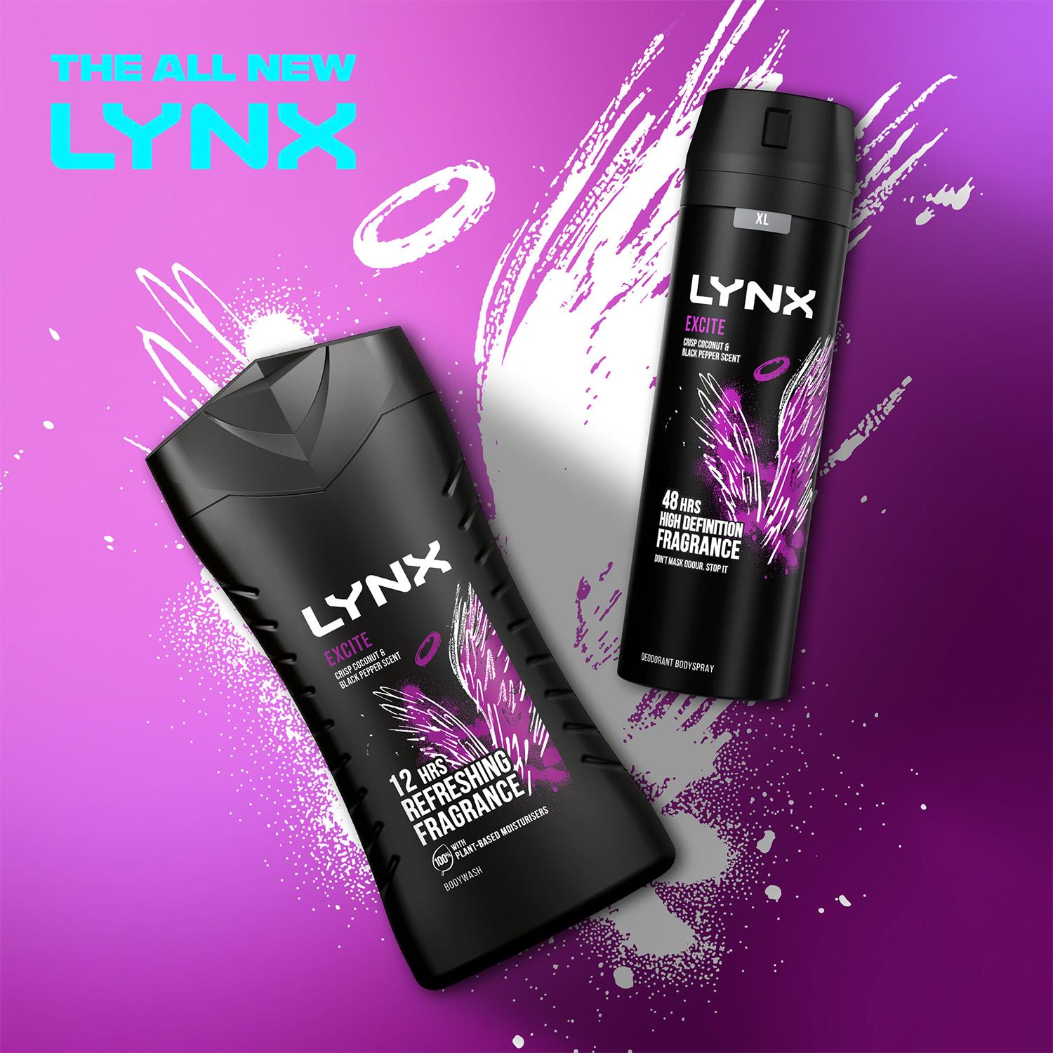 Lynx XL 48-Hour High Definition Fragrance Body Spray Deodorant, 200ml - Picture 32 of 74