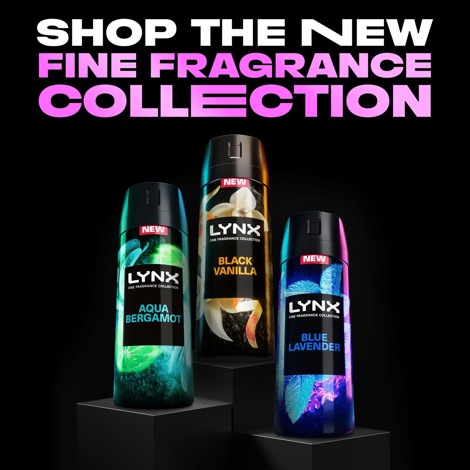 Lynx Fine Fragrance Collection 72H Fresh Premium Deodorant Body Spray, 24x 150ml - Picture 36 of 66