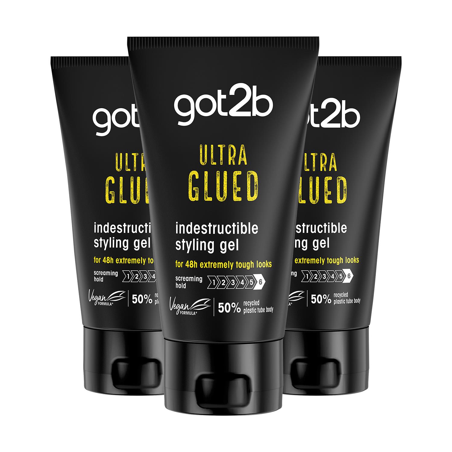 Schwarzkopf got2b Ultra Glued Styling Gel For Edge 150ml Select from dropdown - Picture 30 of 30