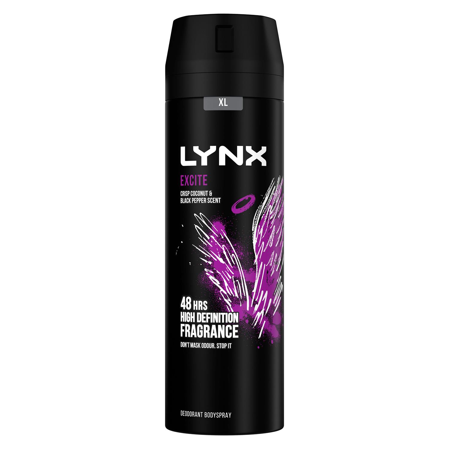 Lynx XL 48-Hour High Definition Fragrance Body Spray Deodorant, 200ml - Picture 34 of 74