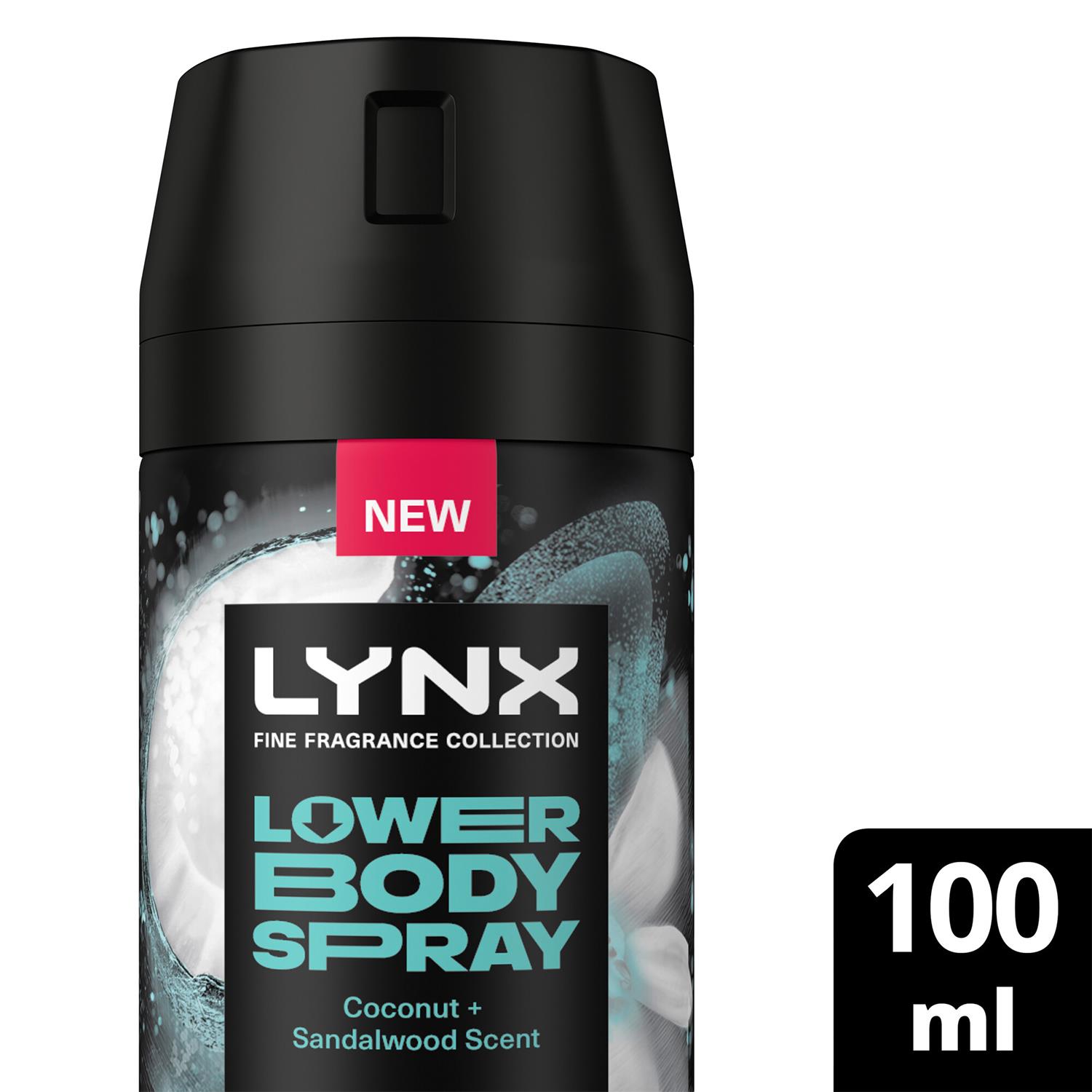Lynx Lower Body Spray Coconut + Sandalwood & Pear + Cedarwood 100ml, 3 Pack - Picture 10 of 24