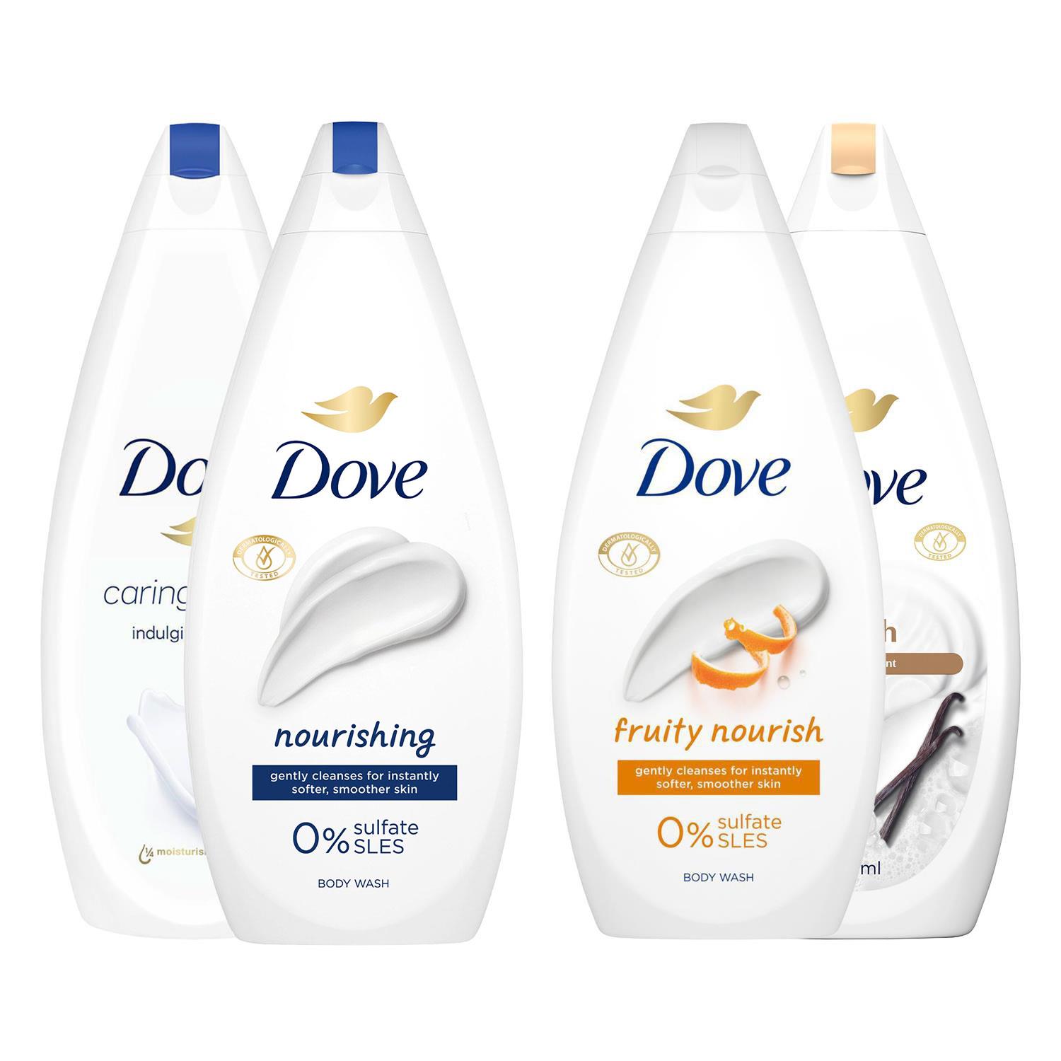 Dove Caring Bath Nourishing Body Wash 720ml – Nourishing / Fruity Nourish