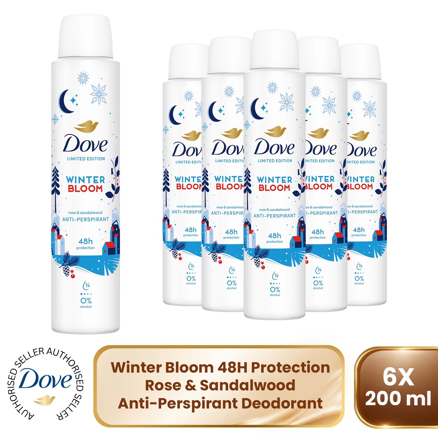 Dove Anti-Perspirant Deodorant Winter Bloom, 48H Sweat Protection 200Ml - Image 5