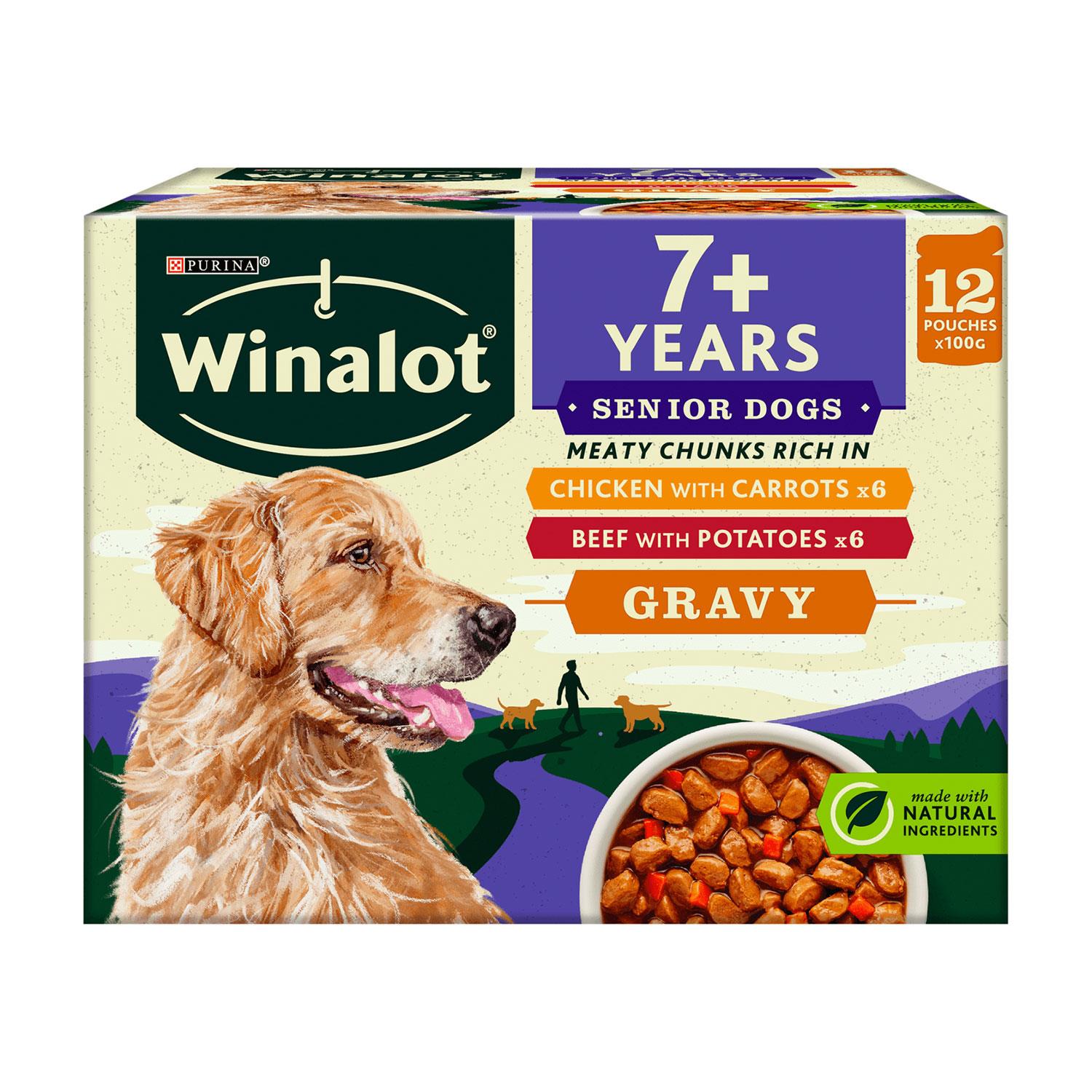 Winalot Mokra karma dla psów Mięsiste kawałki warzyw Mieszane w sosie - opakowania zbiorcze - Zdjęcie 10 z 28