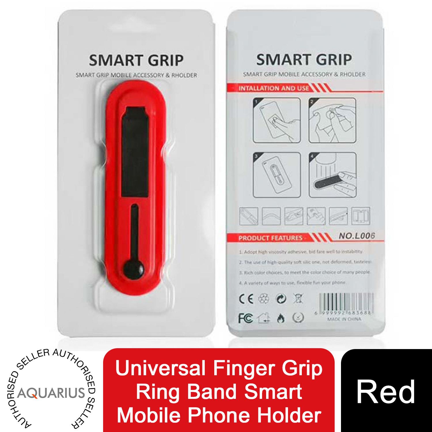 Aquarius Universal Finger Grip Ring Band Smart Mobile Phone Holder - Picture 22 of 28