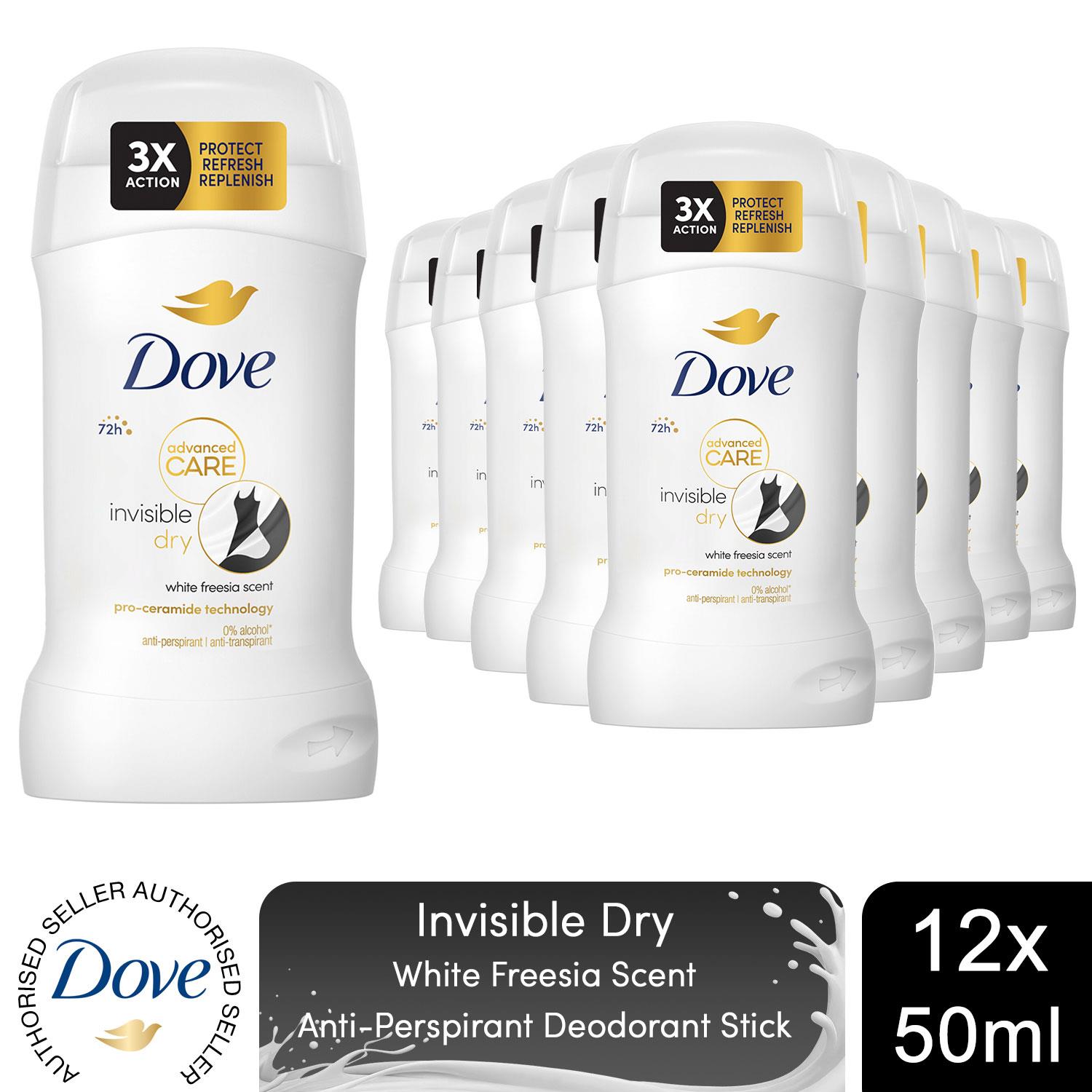 Dove Women Anti-Perspirant Deodorant Stick with 48H Sweat Protection, 50ml - Picture 90 of 141