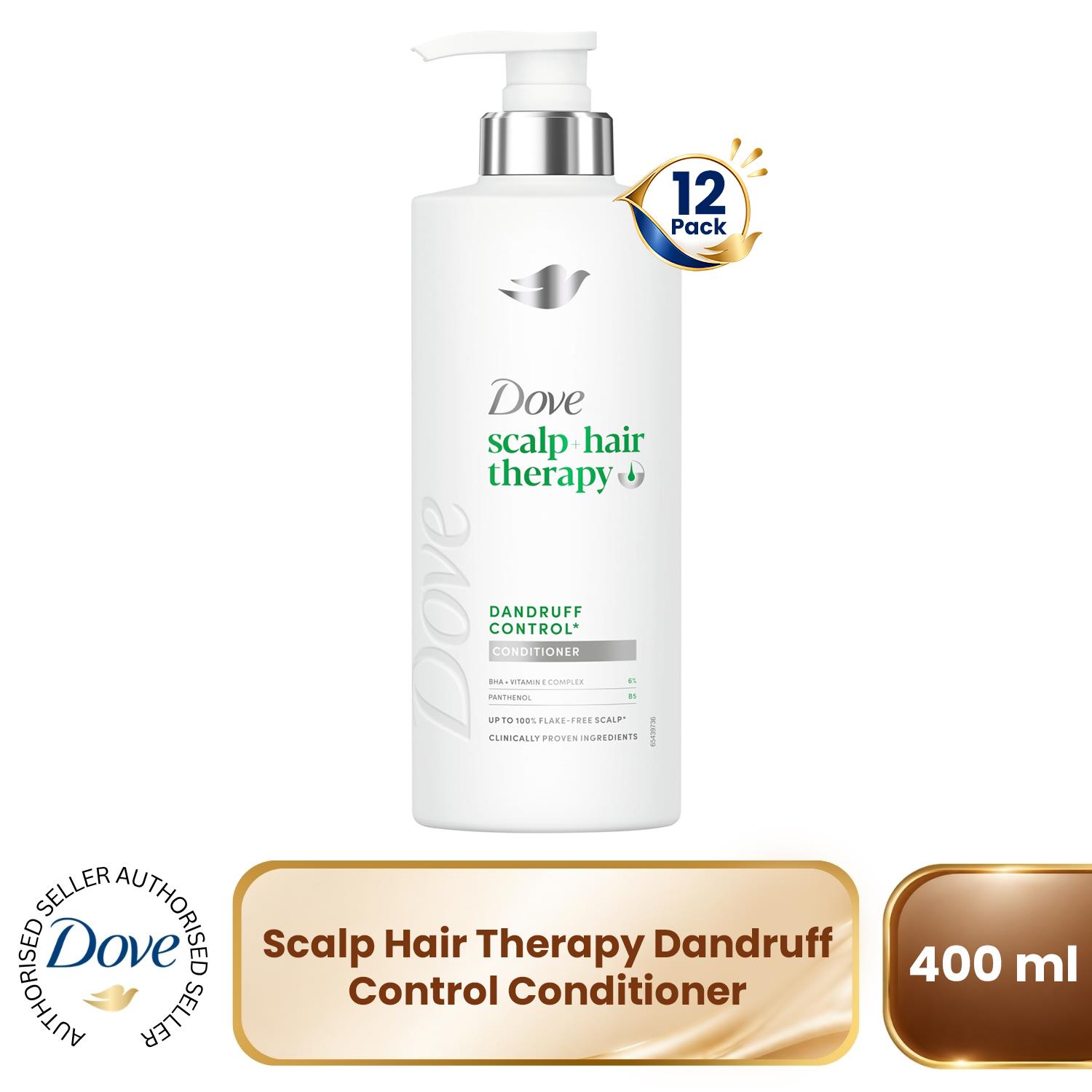 Dove Scalp + Hair Therapy Dandruff Control Conditioner, 400 ml - Image 11