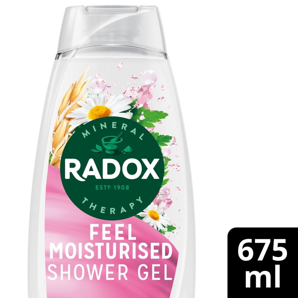 Gel de ducha terapia mineral Radox con nueva fragancia estimulante del estado de ánimo 675 ml, paquete de 3 - Imagen 24 de 45
