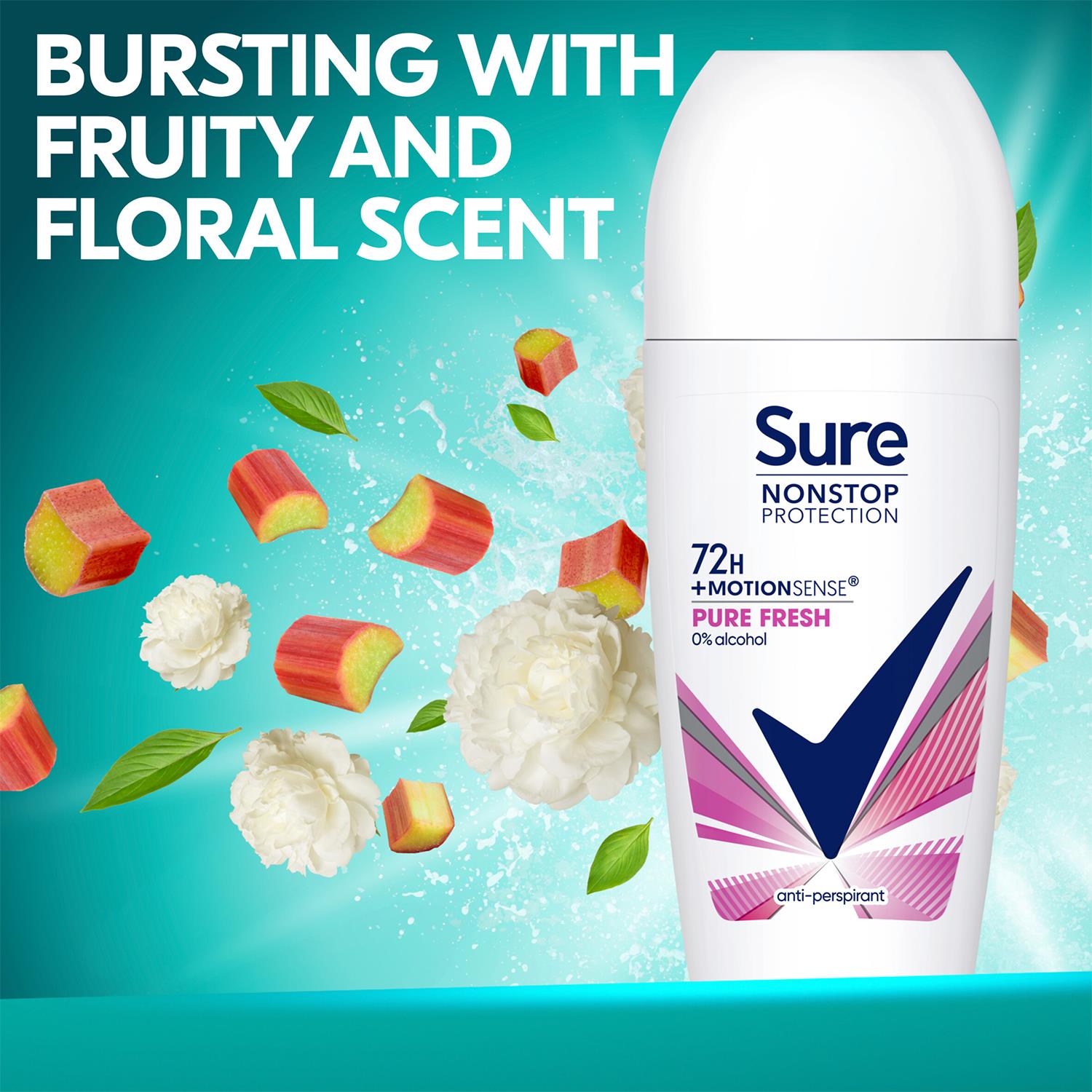 Sure Women Motion Sense AP Deodorant Roll-on 72H Nonstop, Protection, 50ml - Picture 68 of 83