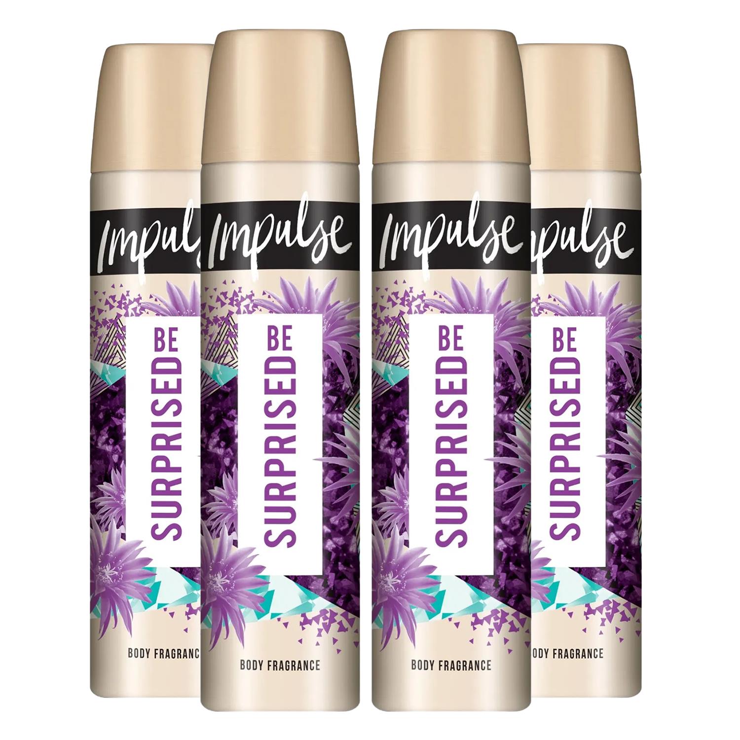 Impulse Body Spray Deodorant with Blend of Natural Scents 75ml, Multi-Packs - Picture 14 of 177