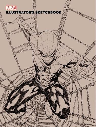 Marvel Illustrator's Sketchbook Marvel Comics Paperback Like New
