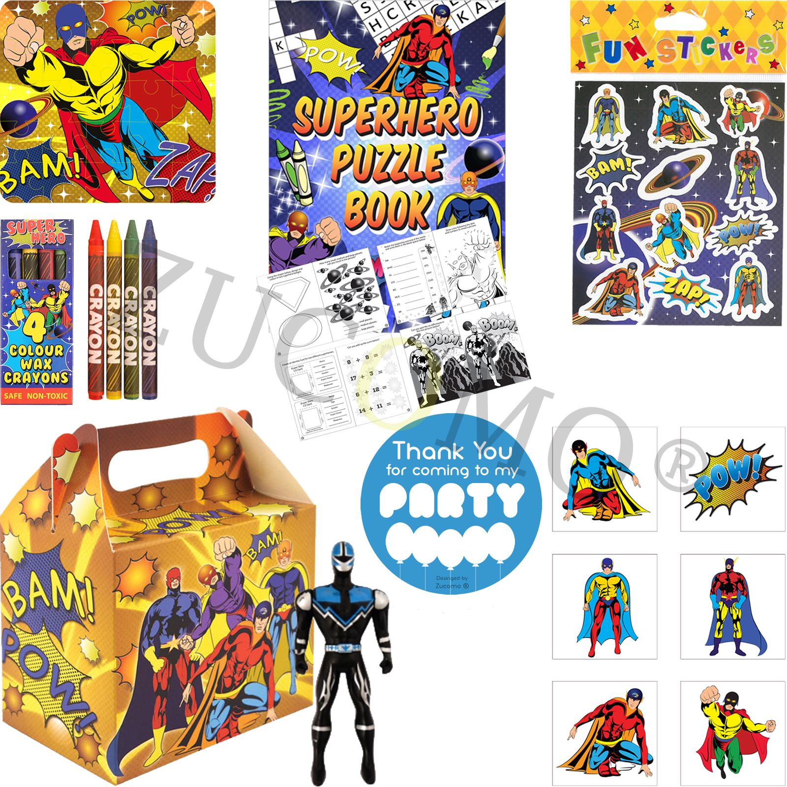 Boys Girls Pre filled Party Bags Boxes For Birthdays Loot Bag Toys