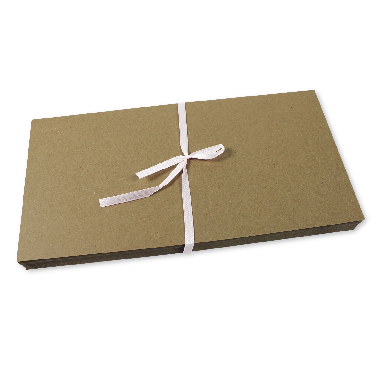 Papermania Recycled Kraft Square Blank Card Pack of 50
