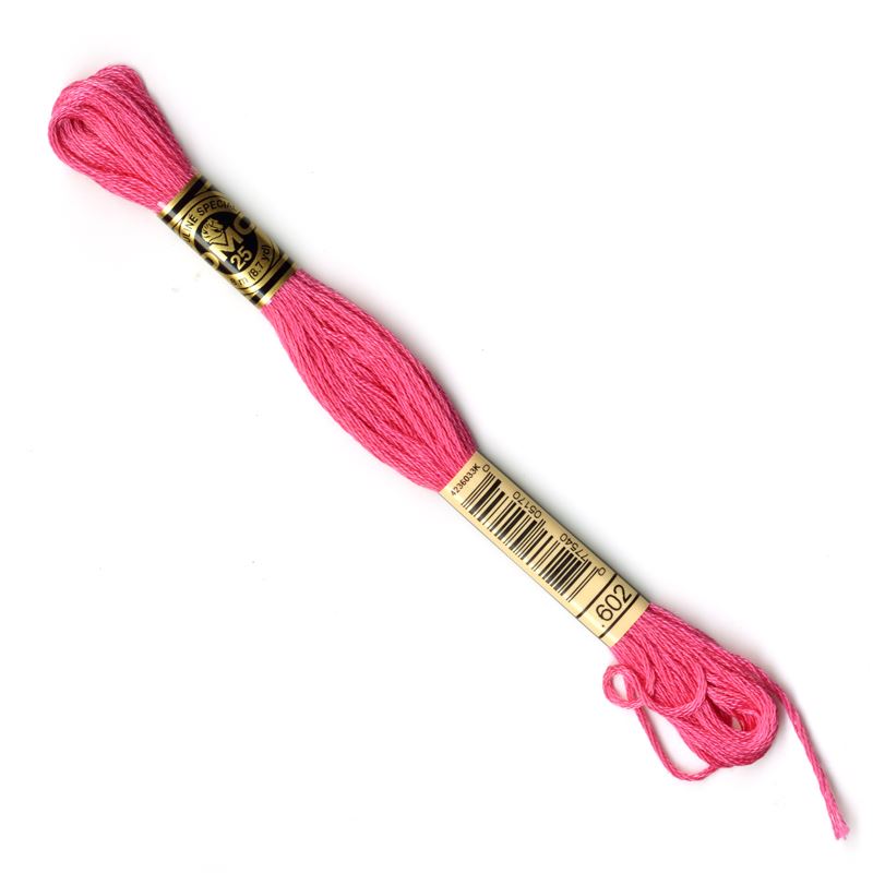 DMC Threads/Skeins Mouline Stranded Cotton 469 - 604 Cross Stitch 8 Metres - Picture 37 of 39