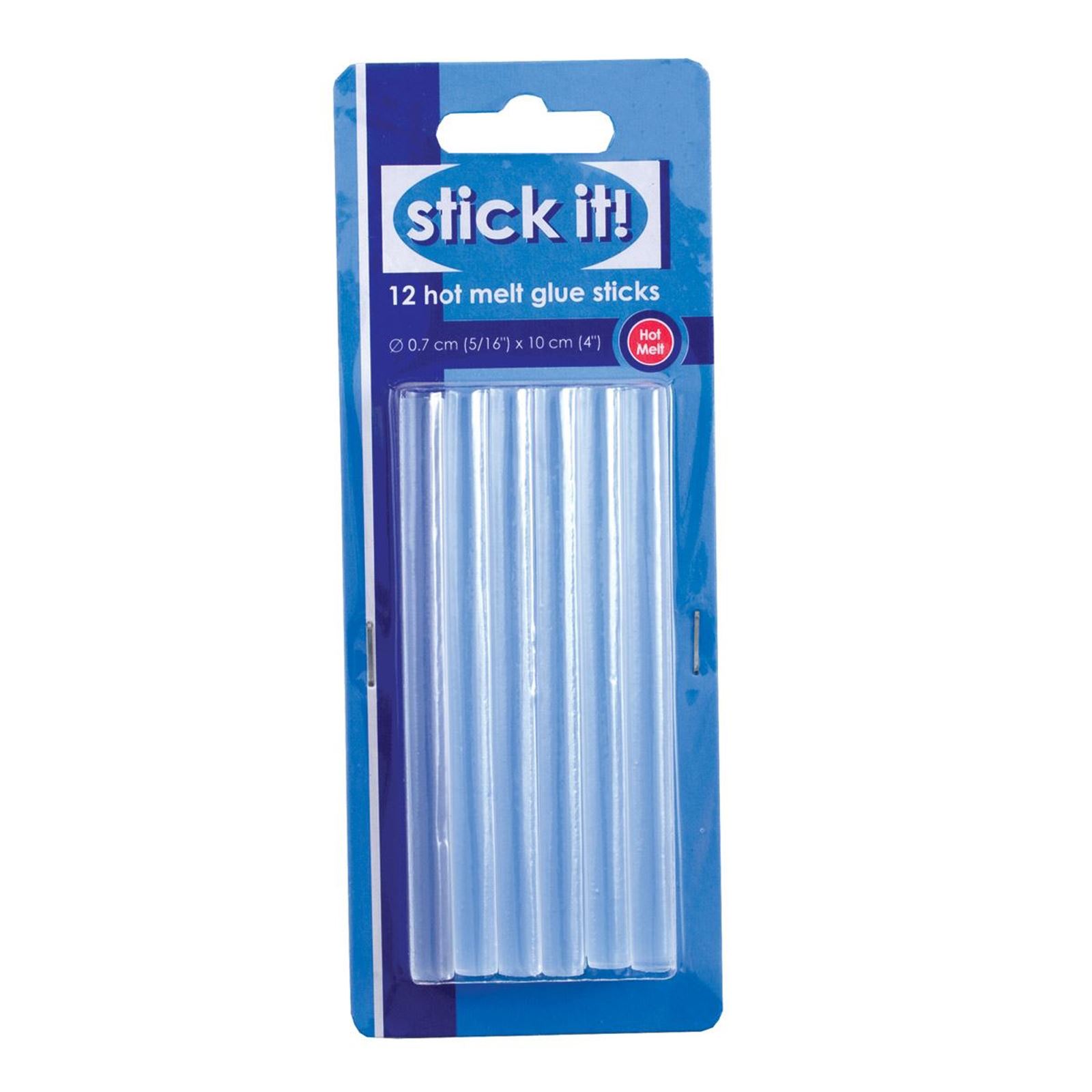Docrafts Stick it! Hot or Cool Melt Glue Gun Sticks Refills Pack of 12