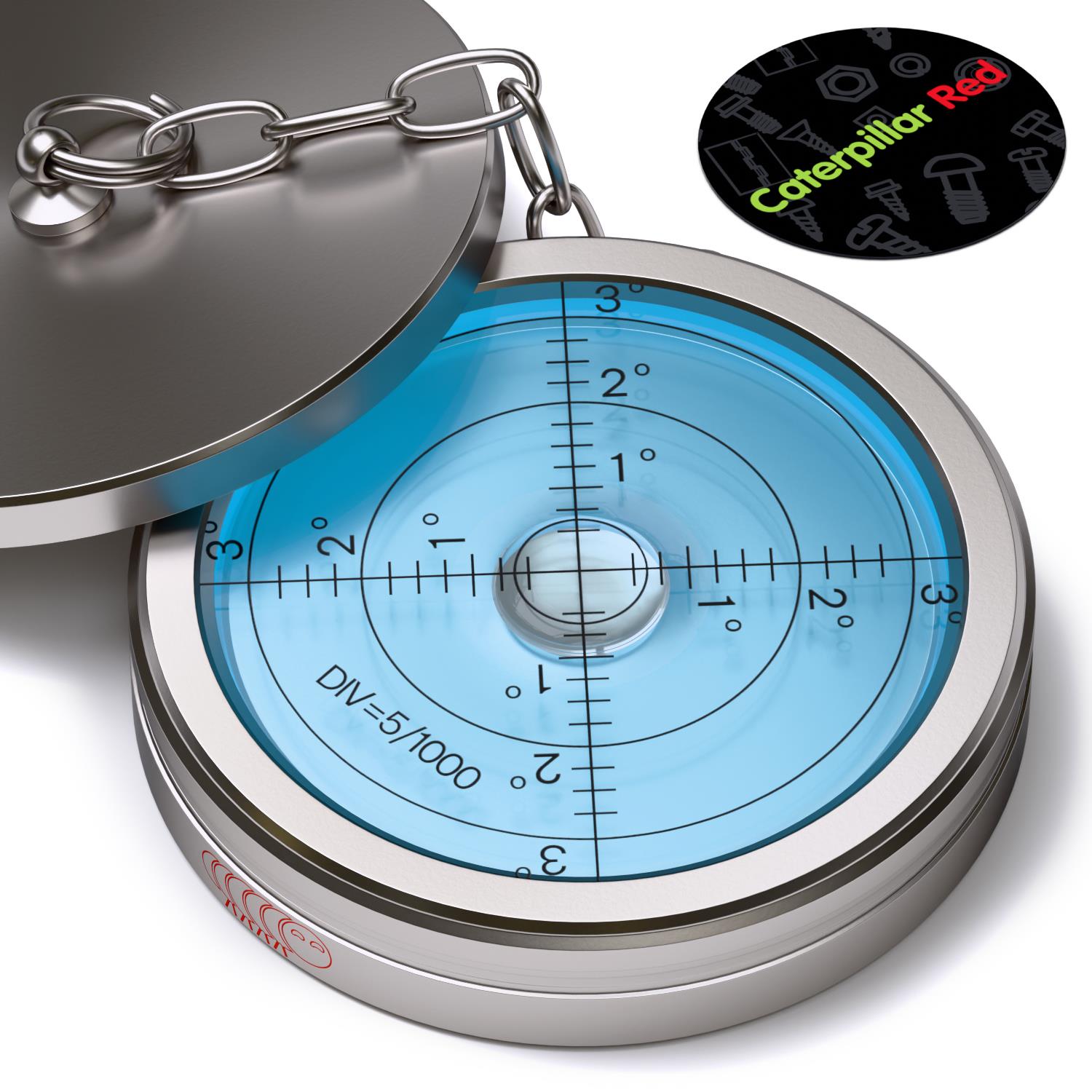 Grand Niveau à Bulle En Métal, Avec Couvercle De Protection En Métal