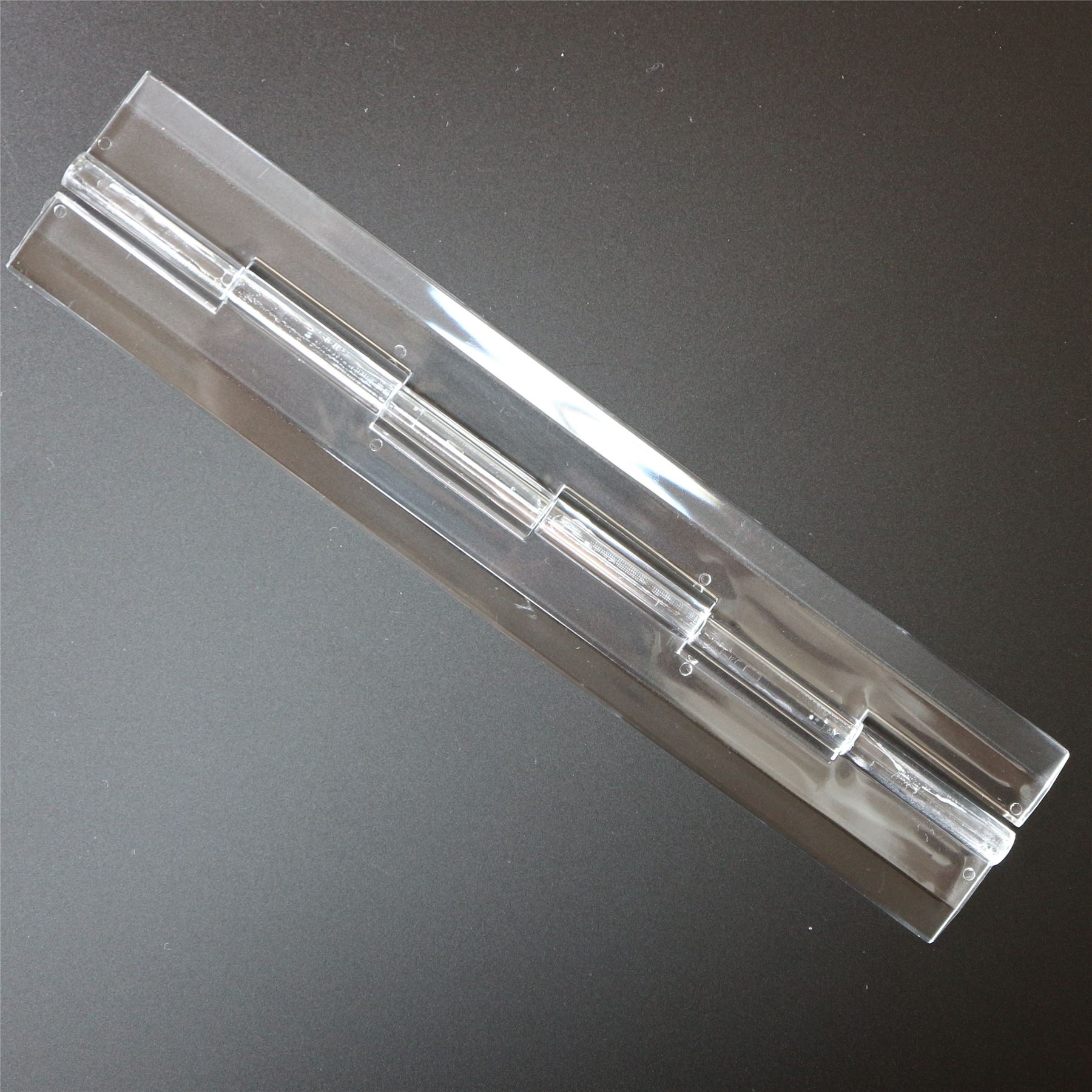 Transparent Clear Plastic Acrylic 200mm Continuous Piano Hinge Hinges 701233000712 eBay