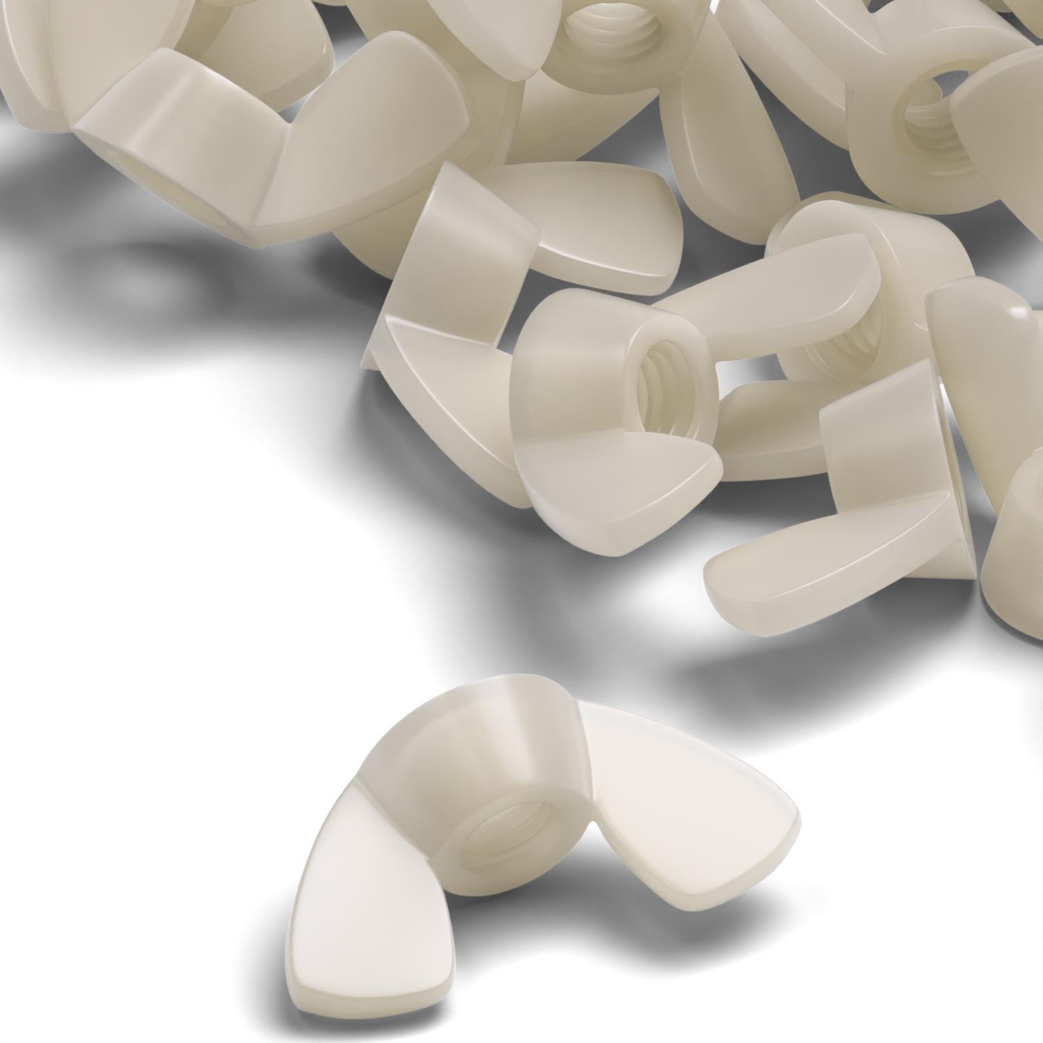 Pacco Di 20 Acrilico Bulloni E Dadi 5 X 20 In Plastica Trasparente