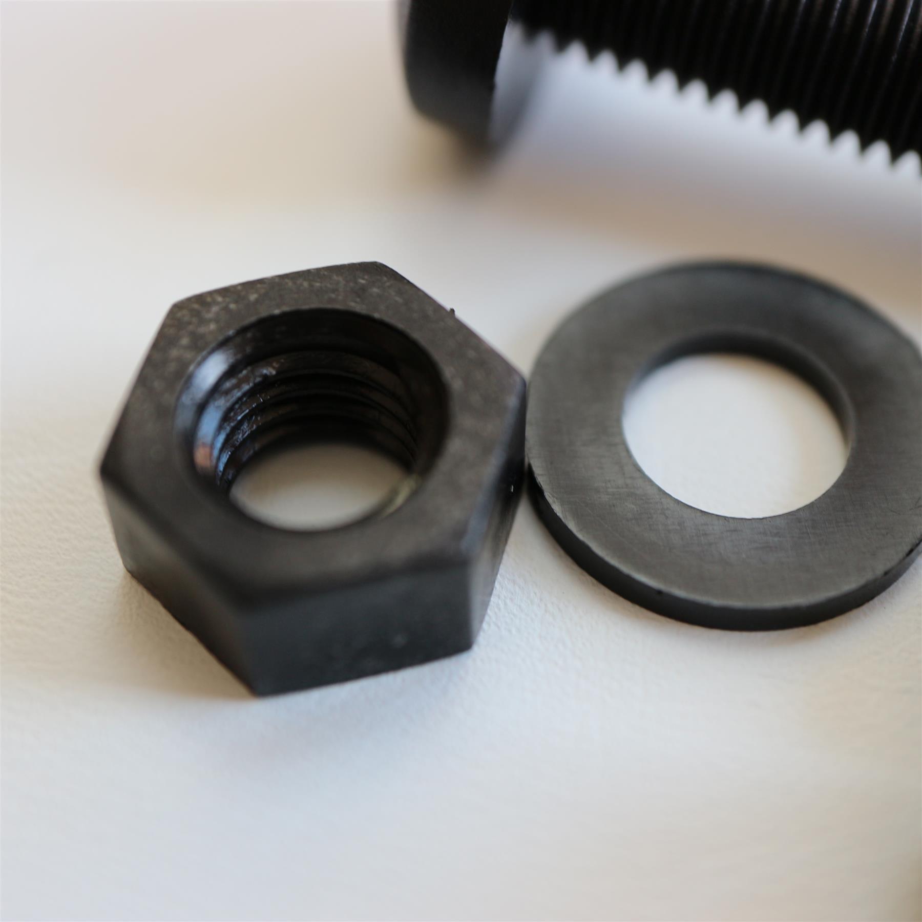 20x Black Screws Plastic Nuts & Bolts, Washers,M8 x 40mm, AntiCorrosion eBay