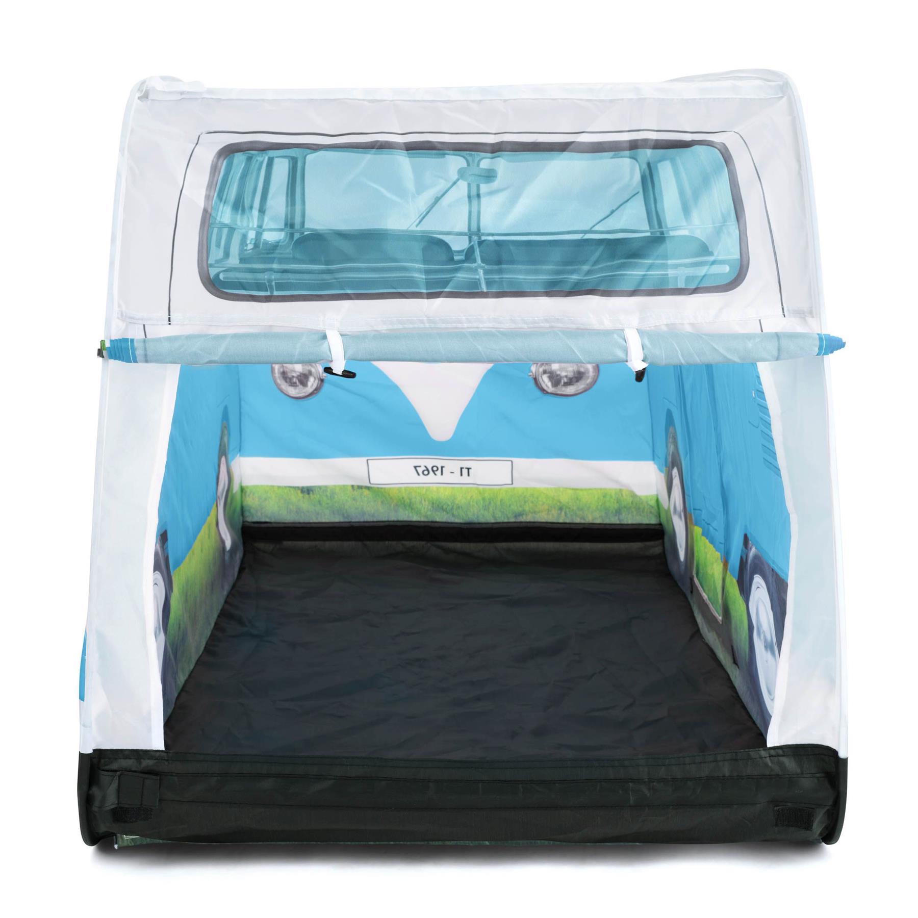 VW Campervan Kids Pop Up Play Tent - Blue Splitty | eBay