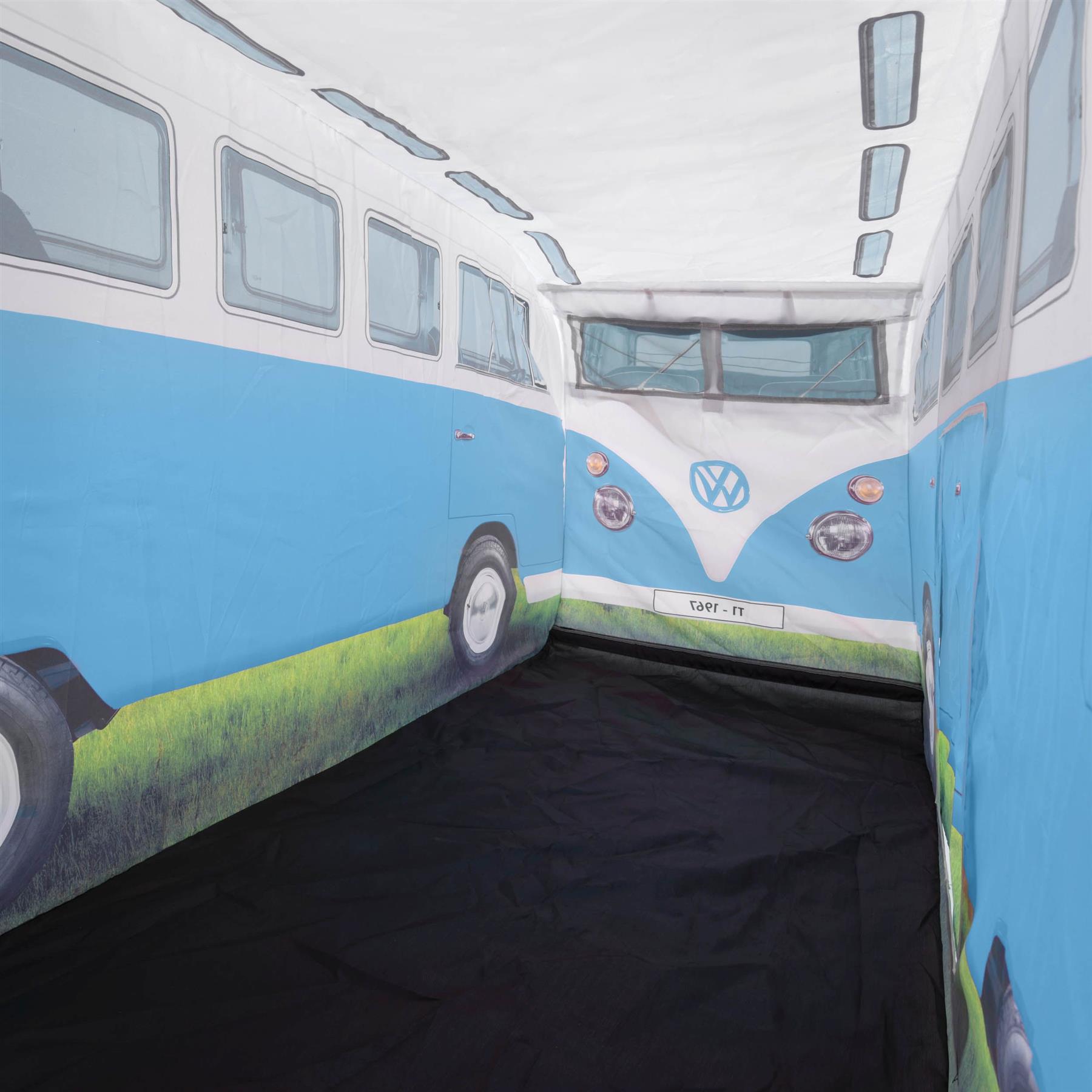 VW Campervan Kids Pop Up Play Tent - Blue Splitty | eBay