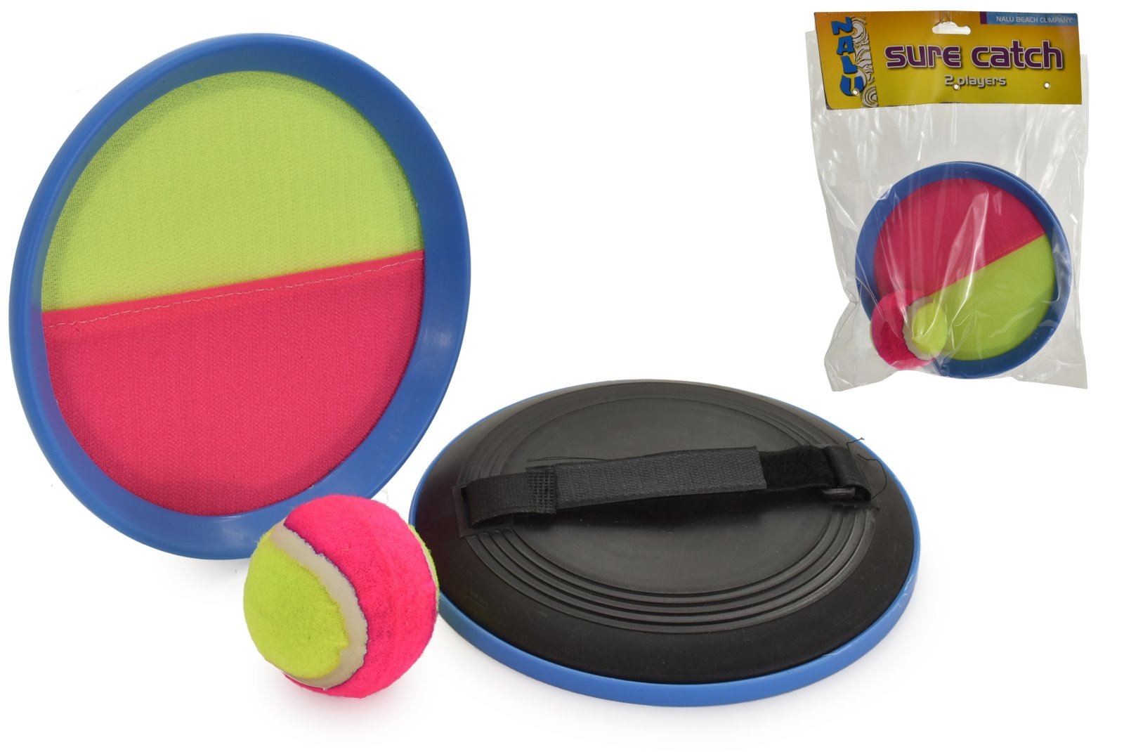 2 Velcro Bat Ball Set Throw Catch Game Summer Outdoor Garden Hit Stick Fun eBay
