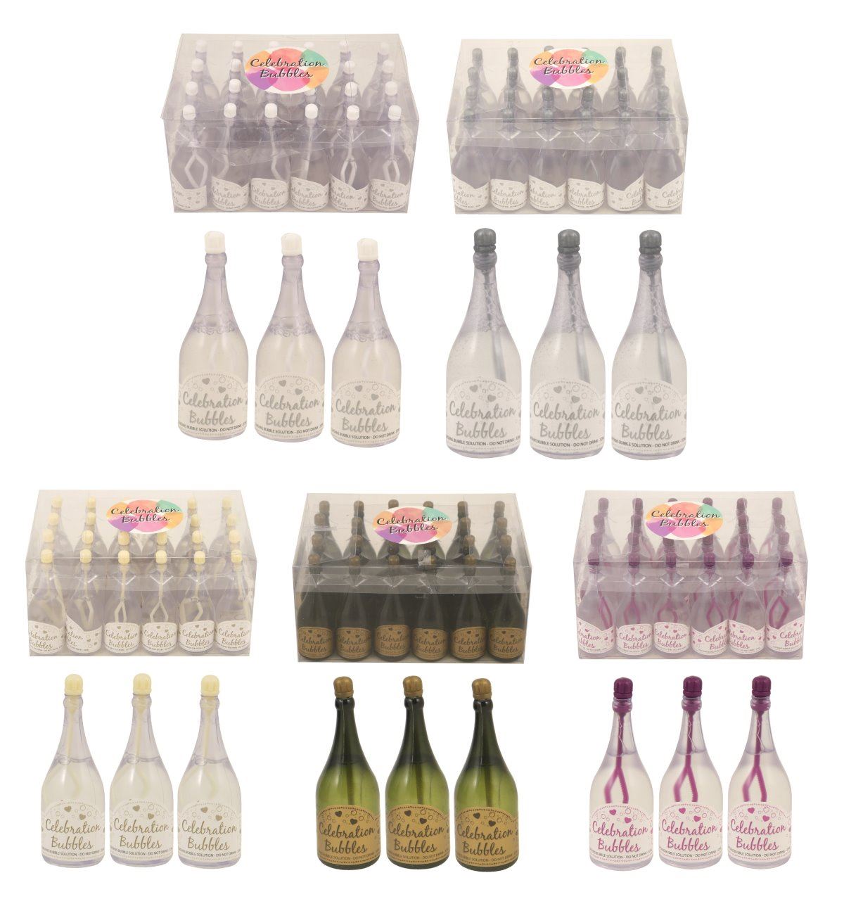 1 96 Wedding Bubbles Champagne Bottle Table Decoration Party Bag