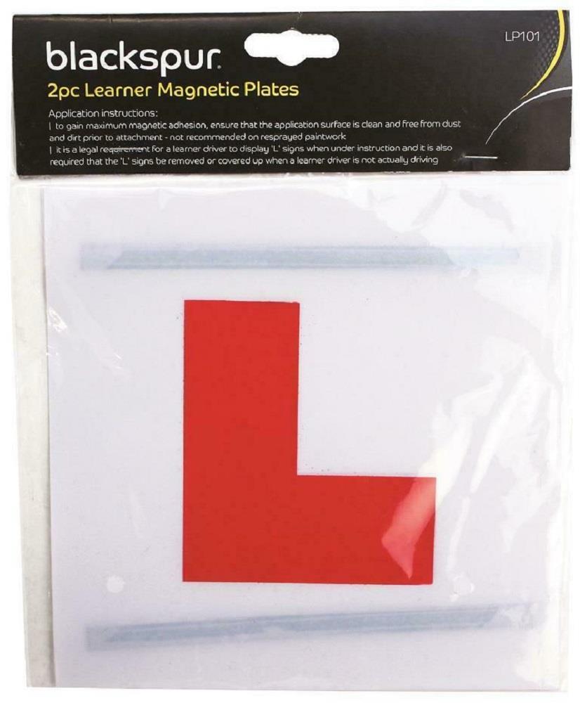 Hamble 2 Piece L Plates Learner Car Sign eBay