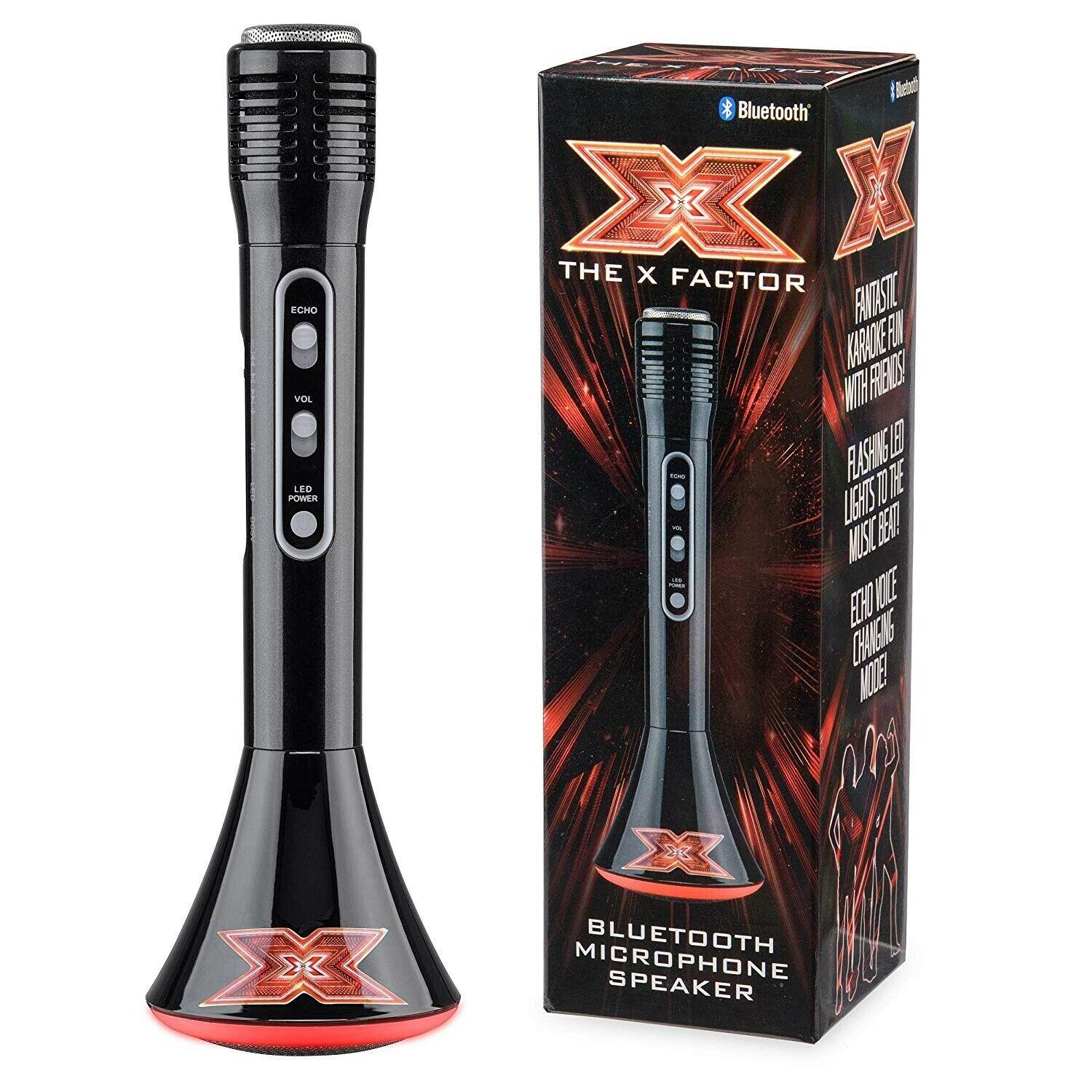 Official X Factor Microphone Bluetooth Speaker Karaoke Party eBay