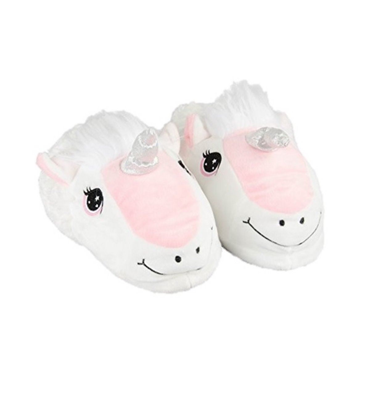 Donna Ragazze Unicorn Pantofole Peluche Morbido