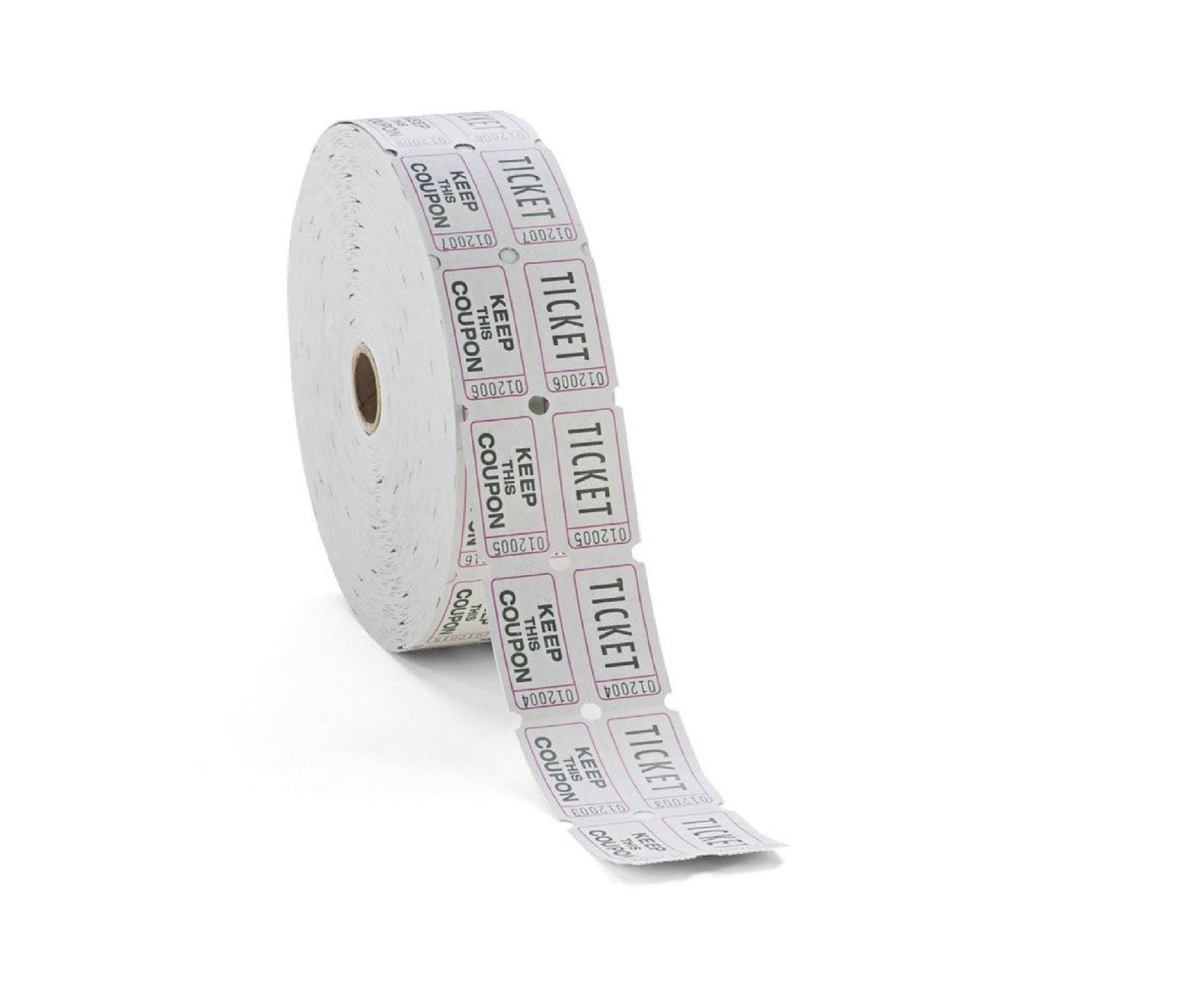 Ticket Rolls Roll Raffle Carnival Event