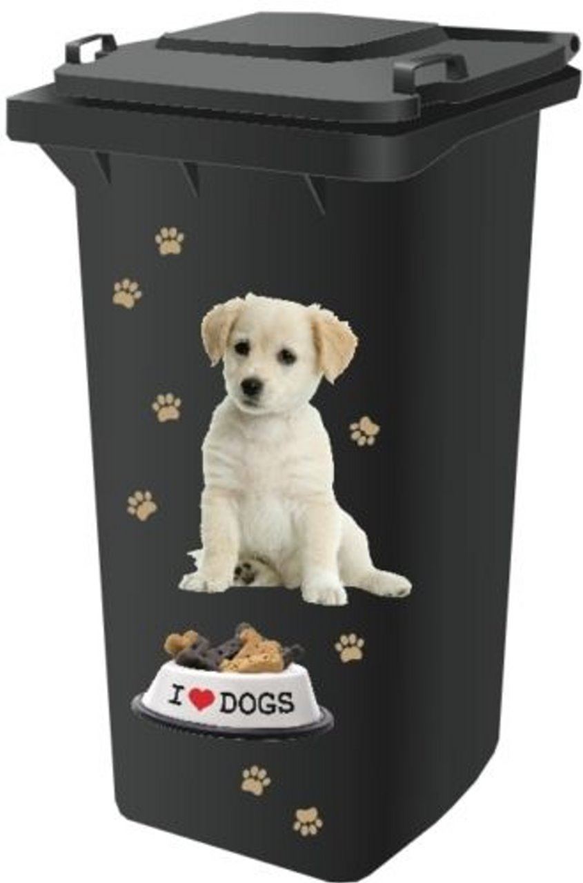 Decorative Bin Stickers Signs Wheelie Wheely Multiuse Sign Weather