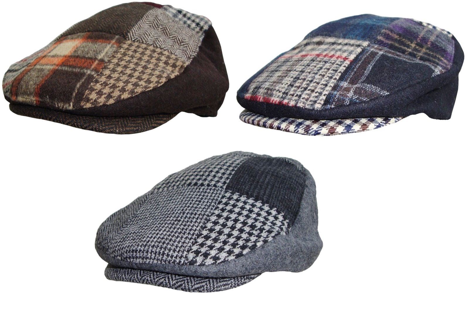 mens patchwork hat